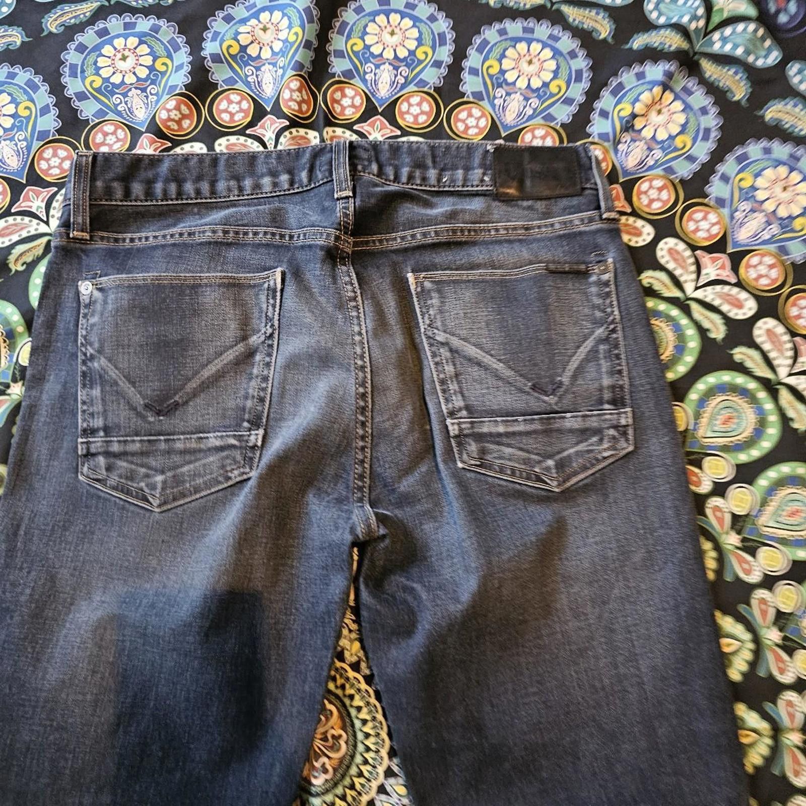 Hudson Hudson Men's Blue Jeans Size US 32 / EU 48 - 6 Thumbnail