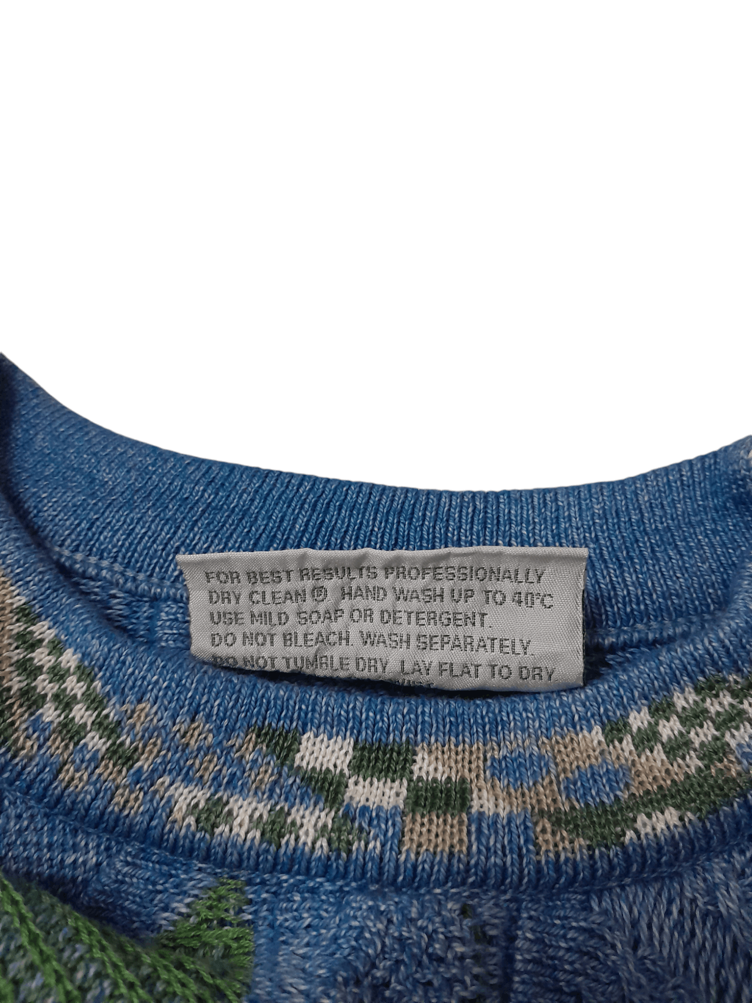 Other Coogi Indigo Knitwear Australia (F364) Size US M / EU 48-50 / 2 - 6 Thumbnail