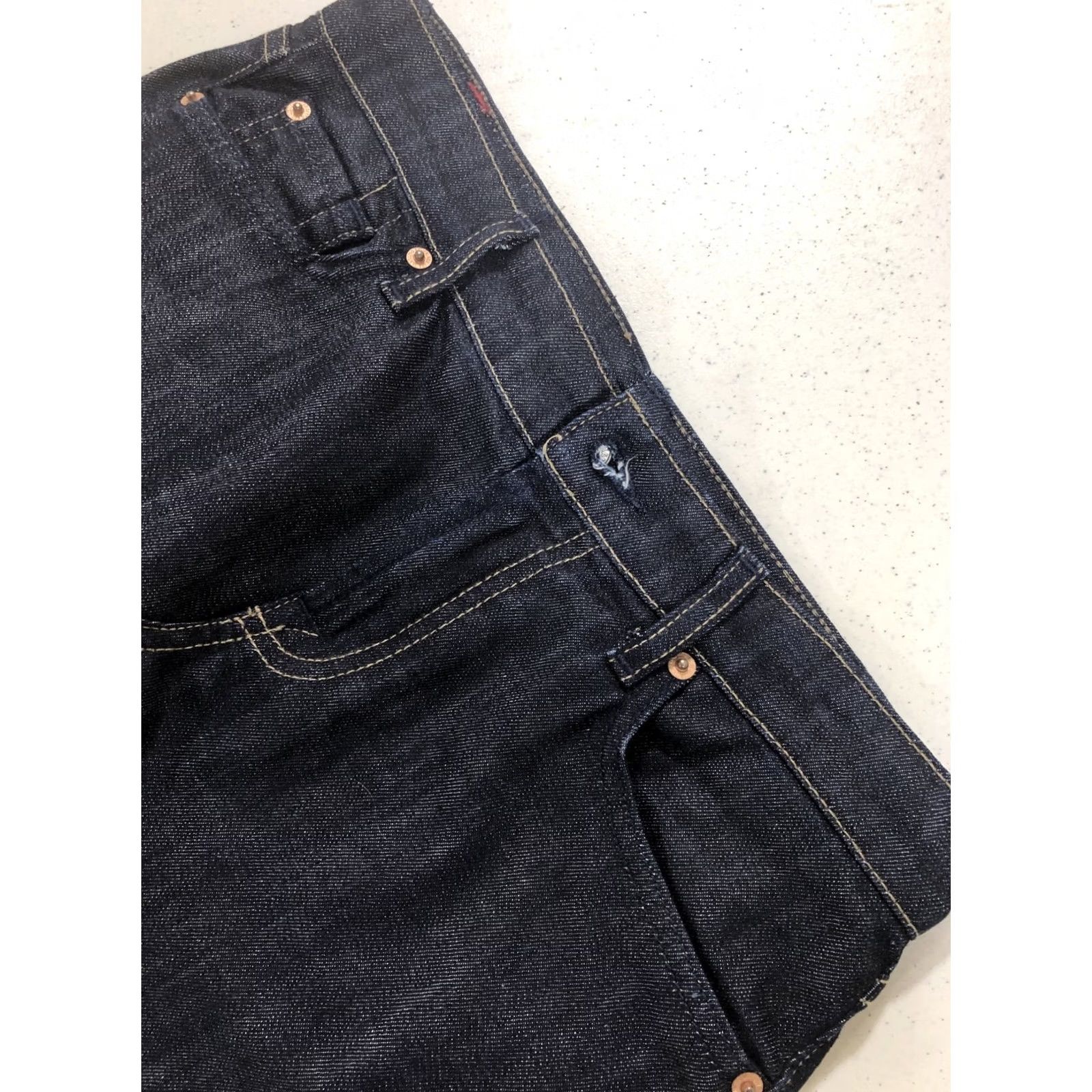 7 For All Mankind VINTAGE? No. 7 For All Mankind Denim Jean Skirt Blue 28 Cotton USA Womens Regular Skirt Short Flare Slit 32” Waist Size 28" / US 6 / IT 42 - 6 Thumbnail