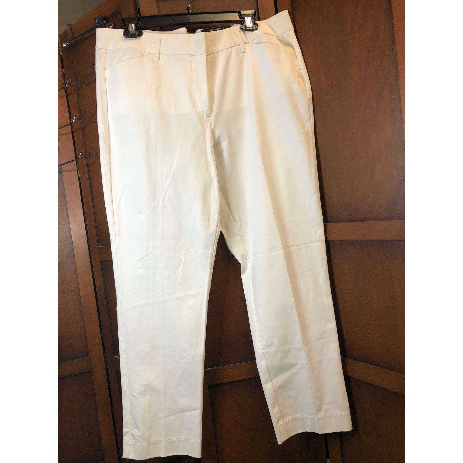 Worthington Women's White Worthington dress pants Size 36" / US 14 / IT 50 - 1 Thumbnail
