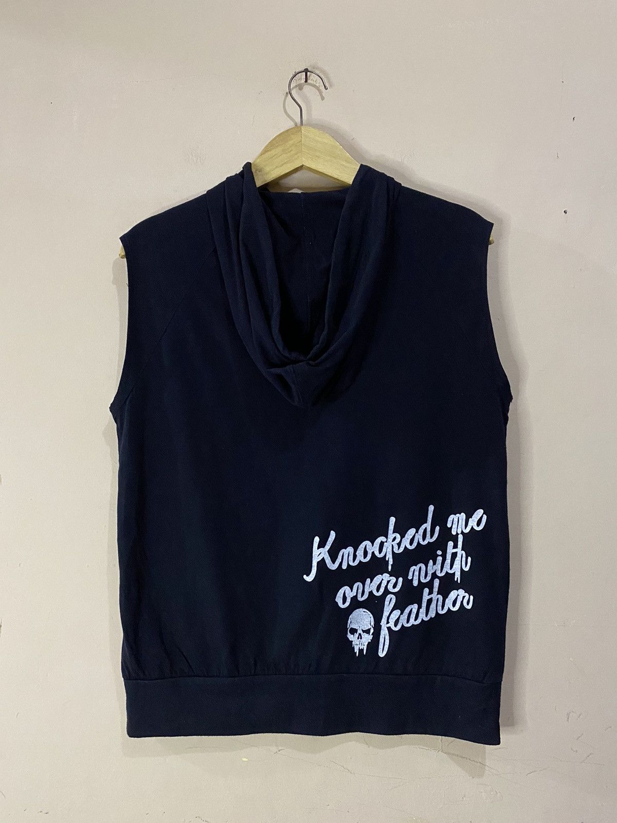 Seditionaries Y2K Might Have Skulls Studded Hoodie Sleeveless Size US M / EU 48-50 / 2 - 9 Thumbnail