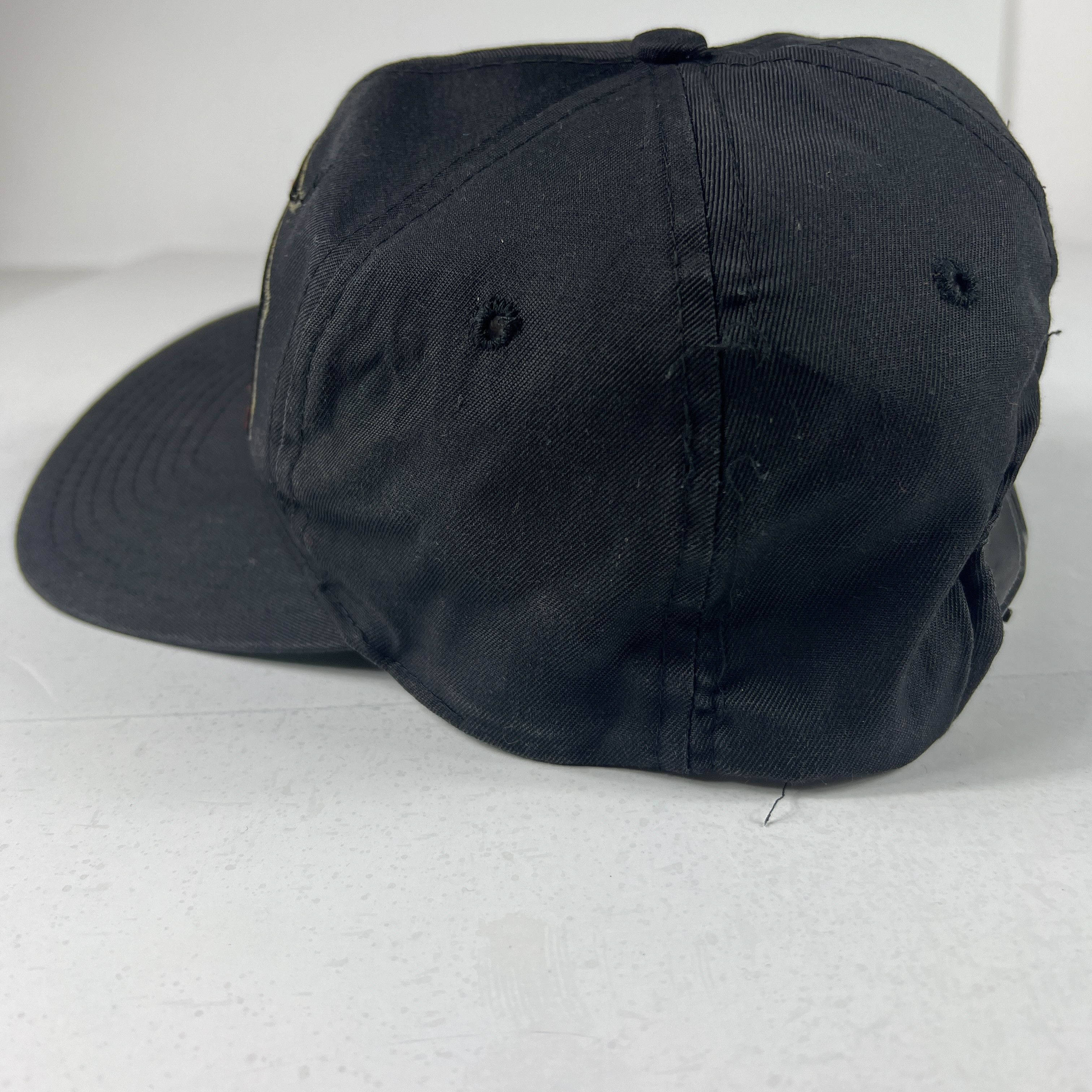 NBA × Vintage VTG 1992 Back To Back NBA Champs Chicago Bulls Snap Back Hat Size ONE SIZE - 6 Thumbnail