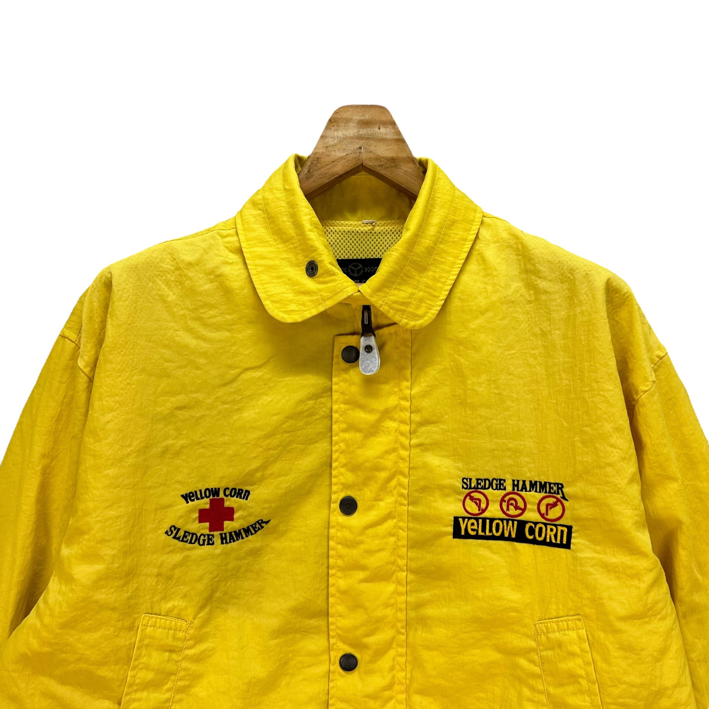 YELLOW CORN YELLOW CORN Sledge Hammer Super Bike Team Jacket #1505-A62 Size US L / EU 52-54 / 3 - 5 Thumbnail