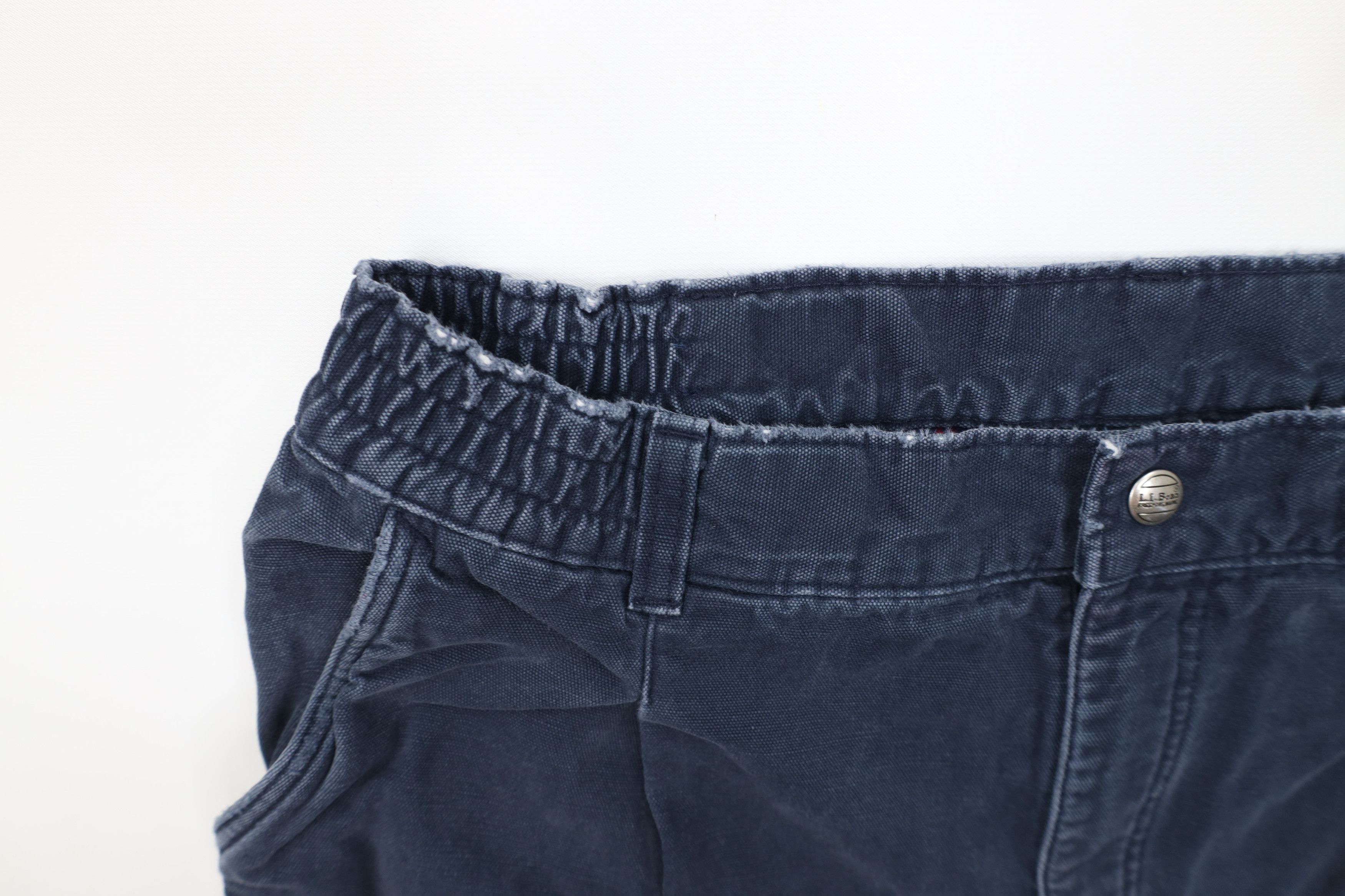 L.L. Bean Vintage 90s LL Bean Lined Canvas Pathfinder Pants USA Size US 34 / EU 50 - 8 Thumbnail