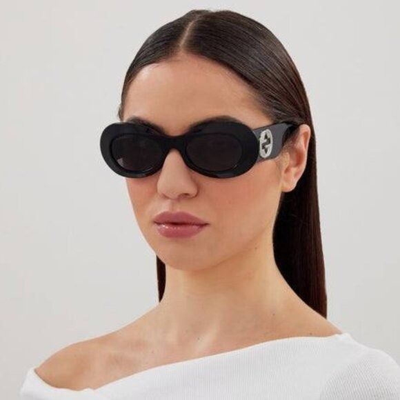 Gucci Gucci GG1696S 004 Sunglasses Fuchsia Frame - Lowest Price! Size ONE SIZE - 4 Thumbnail