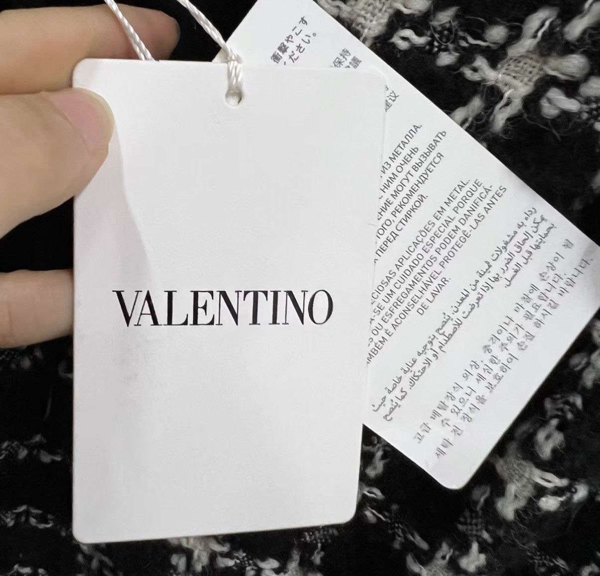 Valentino Valentino Plaid Tweed Sleeveless A-line Dress J41 Size XS / US 0-2 / IT 36-38 - 5 Thumbnail