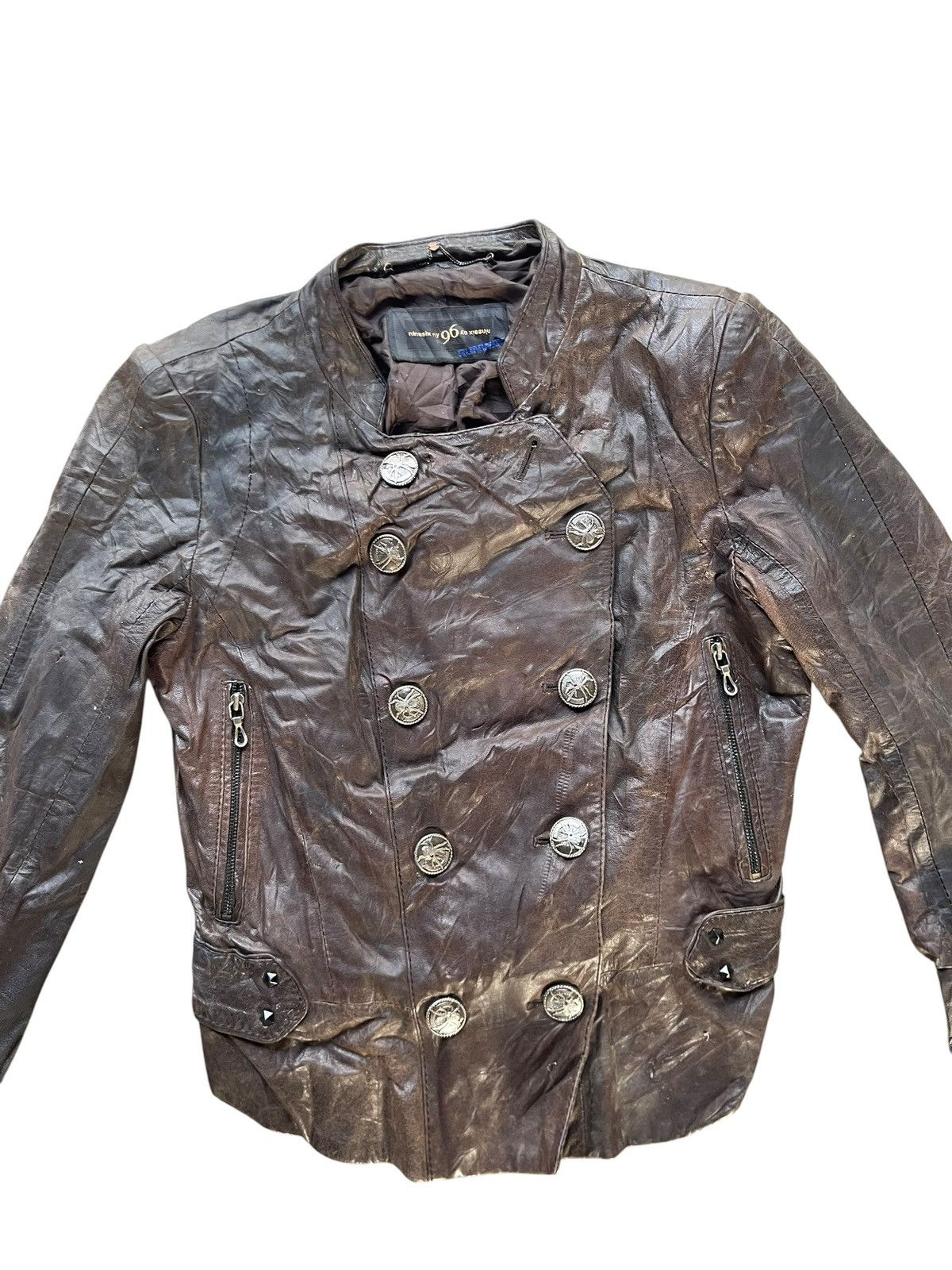 GOA Nine Six inspired GOA Leather Jacket Size S / US 4 / IT 40 - 2 Thumbnail