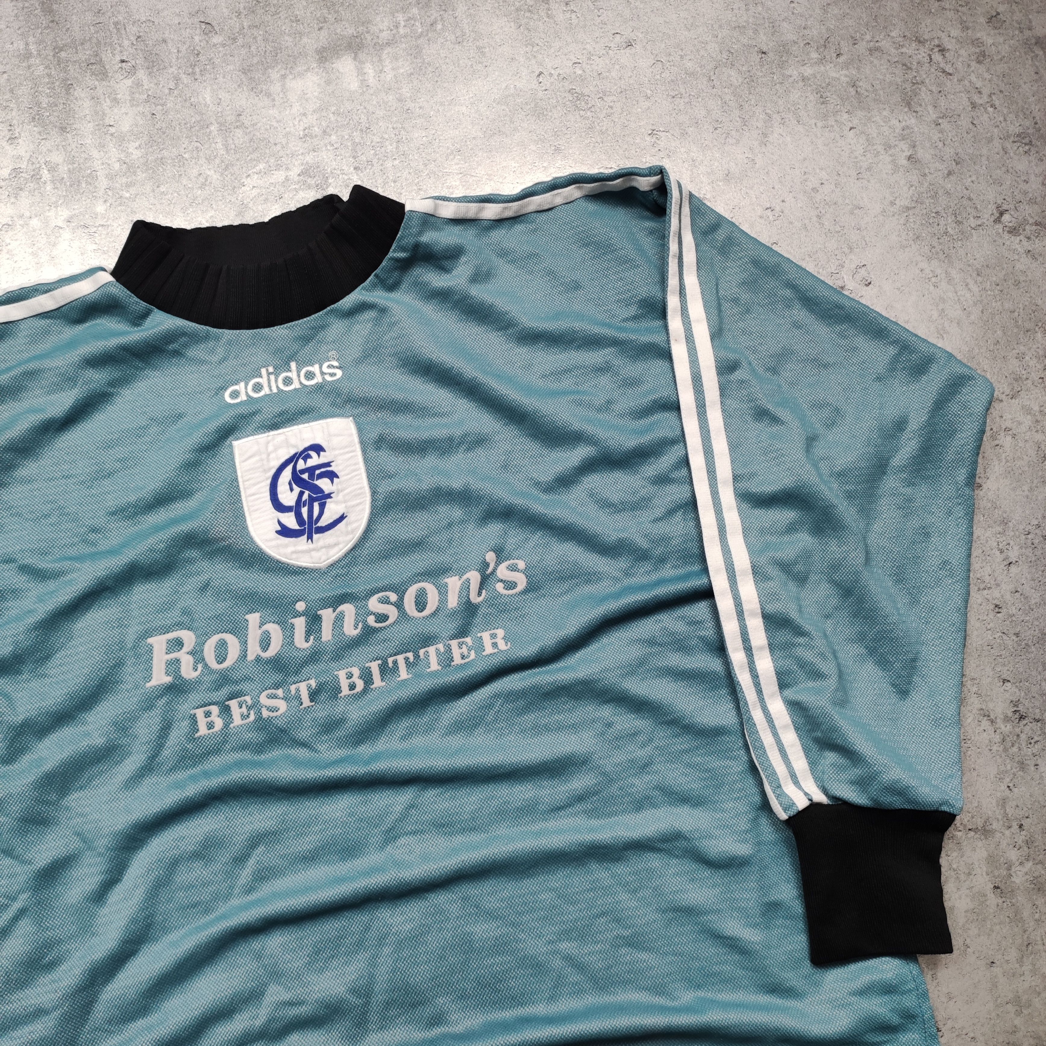 Vintage Vintage Rare Stockport County FC Football GK 1996 Jersey Size US XXL / EU 58 / 5 - 4 Thumbnail