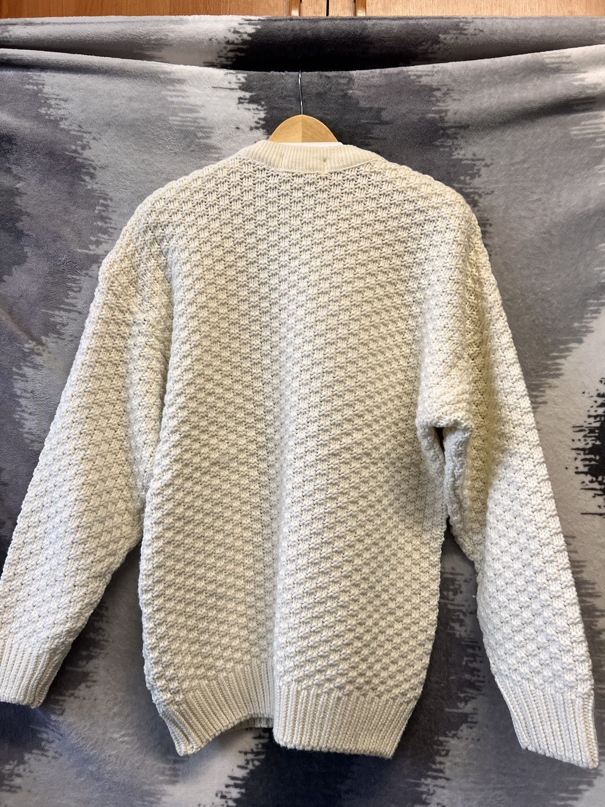 Designer Devred knitted wool sweater vintage 90s y2k luxury Size US XL / EU 56 / 4 - 7 Thumbnail