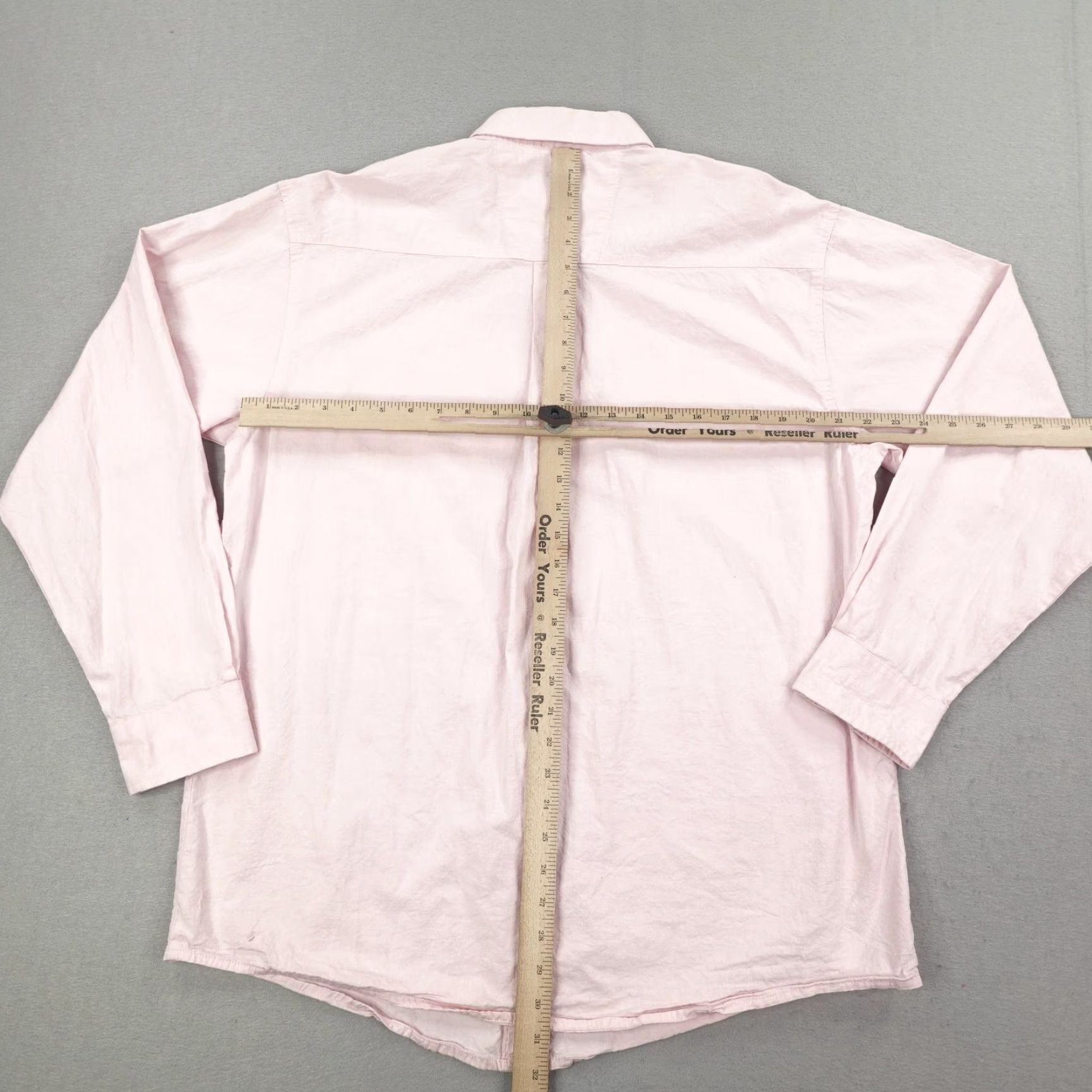 Wrangler Wrangler Men’s Long Sleeve Western Shirt Large Pink Ribbon California Rodeo Salinas Casual Workwear Size US L / EU 52-54 / 3 - 5 Thumbnail