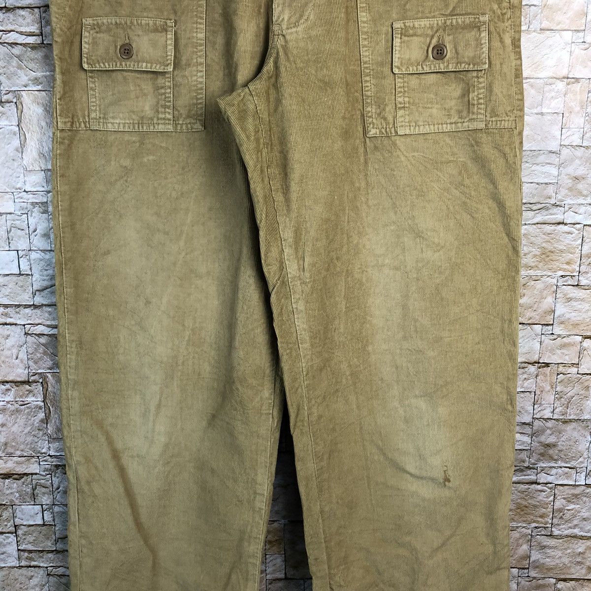 Gap Gap Reservist vintage Brown Corduroy bush Pants #A153 Size US 31 - 6 Thumbnail