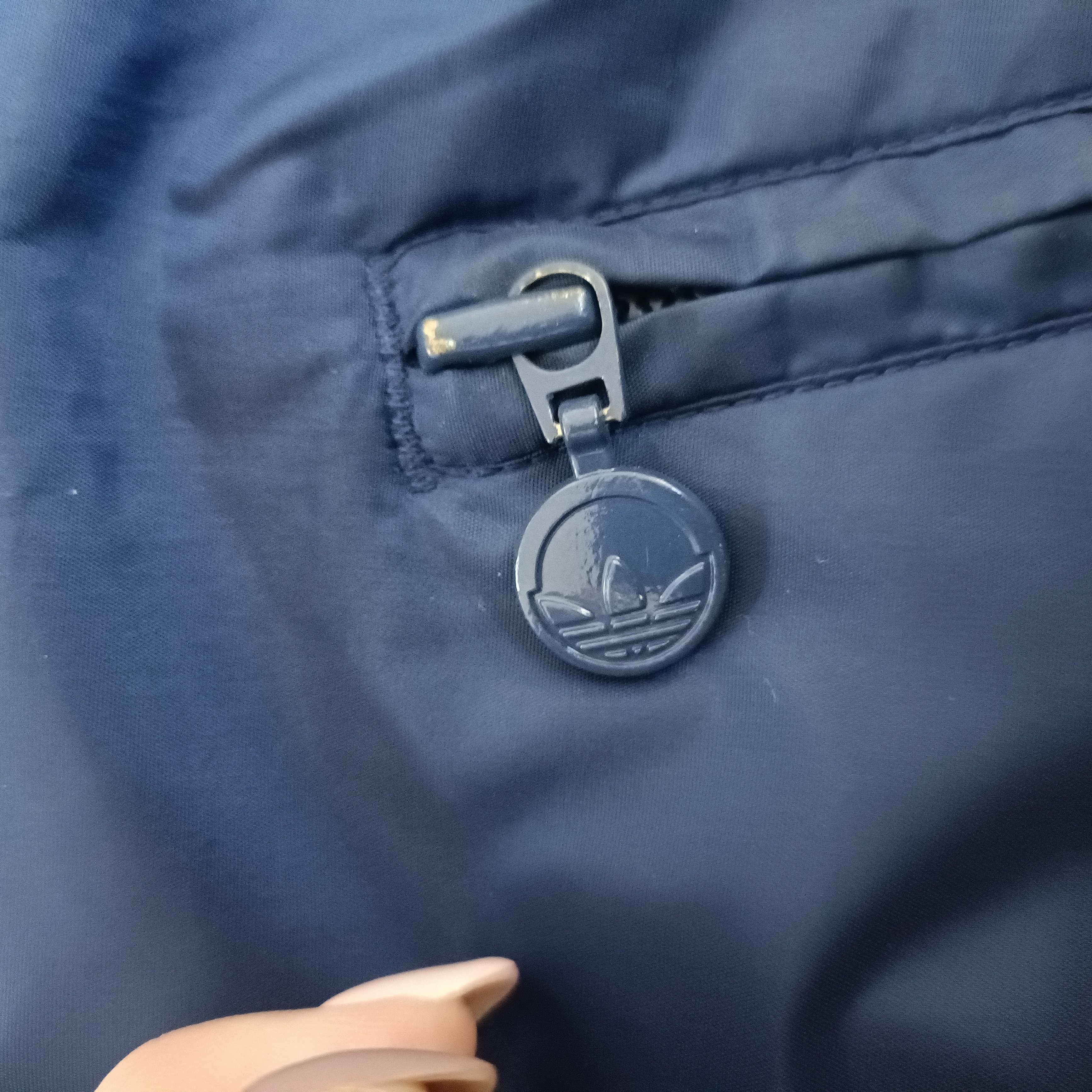 Adidas × Vintage Men's Blue Full Zip Track Jacket ! Size US L / EU 52-54 / 3 - 8 Thumbnail