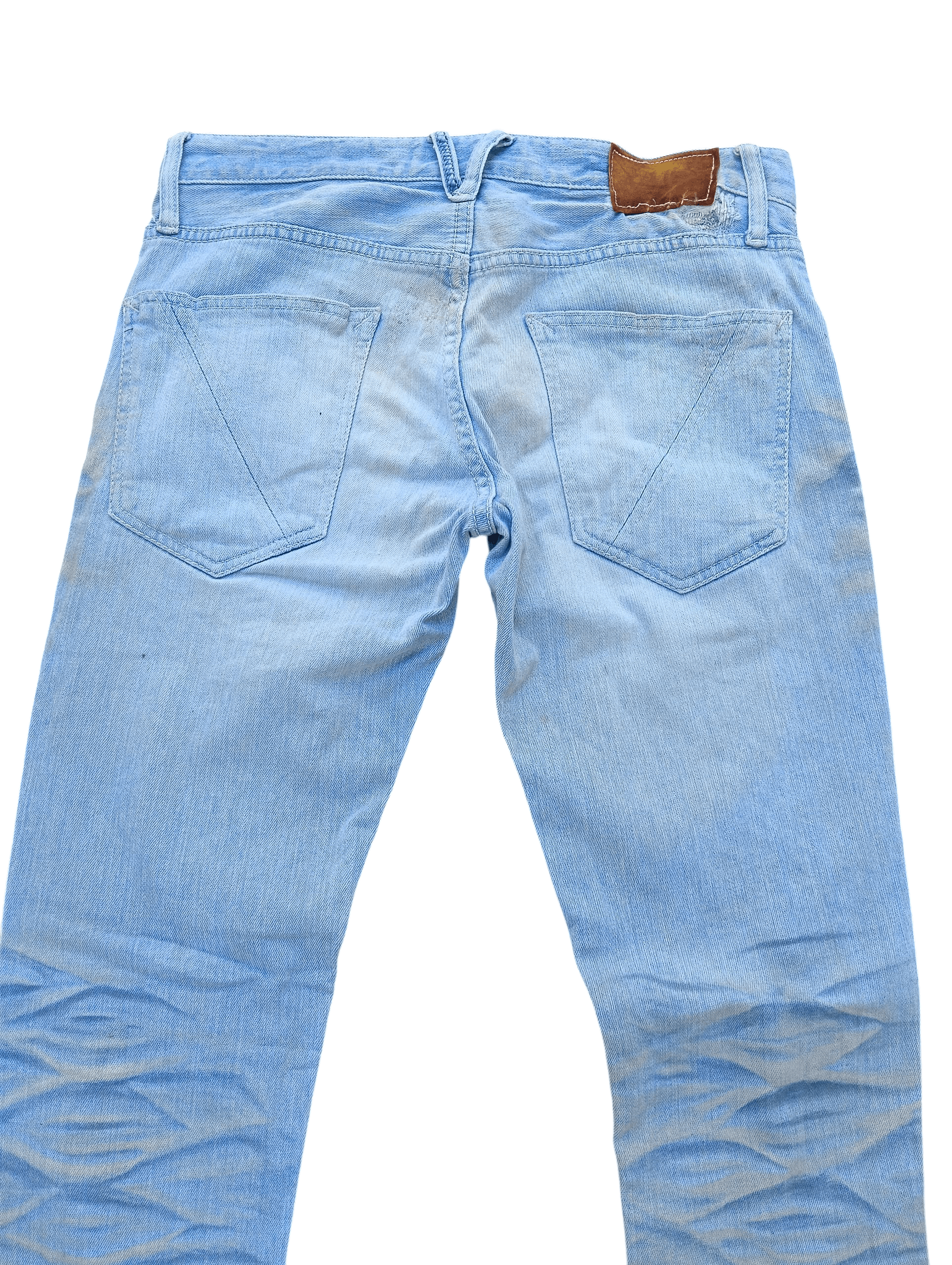 Vanquish Skinny Japanese Brand Vanquish Whiskers Faded Jeans E249 Size US 30 / EU 46 - 10 Thumbnail