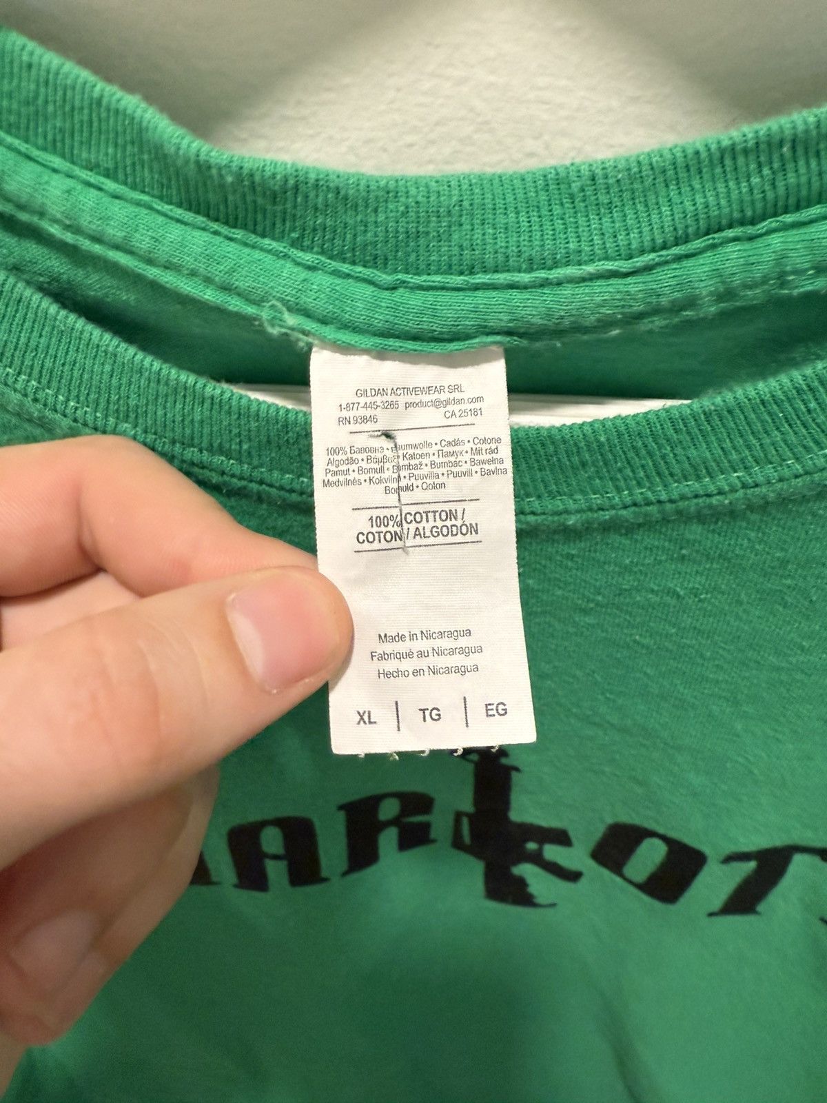 Vintage CHARLOTTE NC ASSAULT RIFLE TEE Size US XL / EU 56 / 4 - 4 Thumbnail