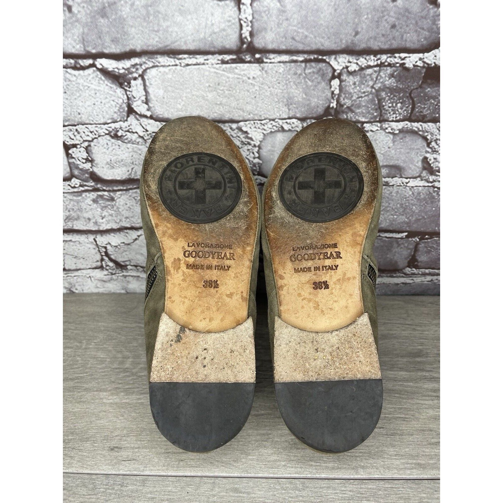 Fiorentini + Baker Fiorentini + Baker Goodyear Taupe Suede Side Zip Ankle Boots Size US 8 / IT 38 - 13 Thumbnail