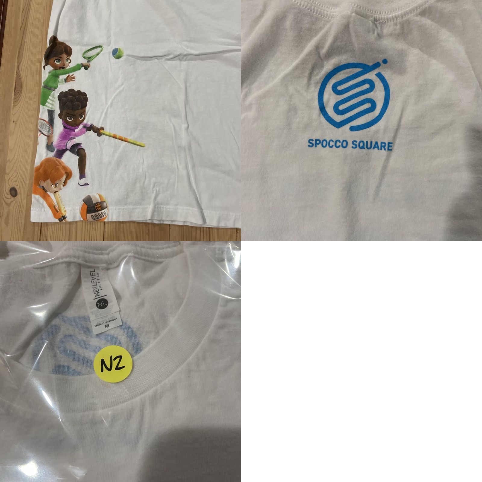 Nintendo Nintendo Switch Sports AOP Ensemble Shirt Medium VIdeo Games Shirt Mens M White Sports Size US M / EU 48-50 / 2 - 8 Thumbnail