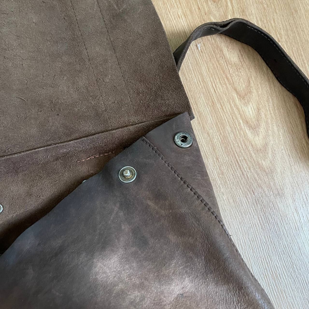 Japanese Brand Leather Backpack Size ONE SIZE - 11 Thumbnail