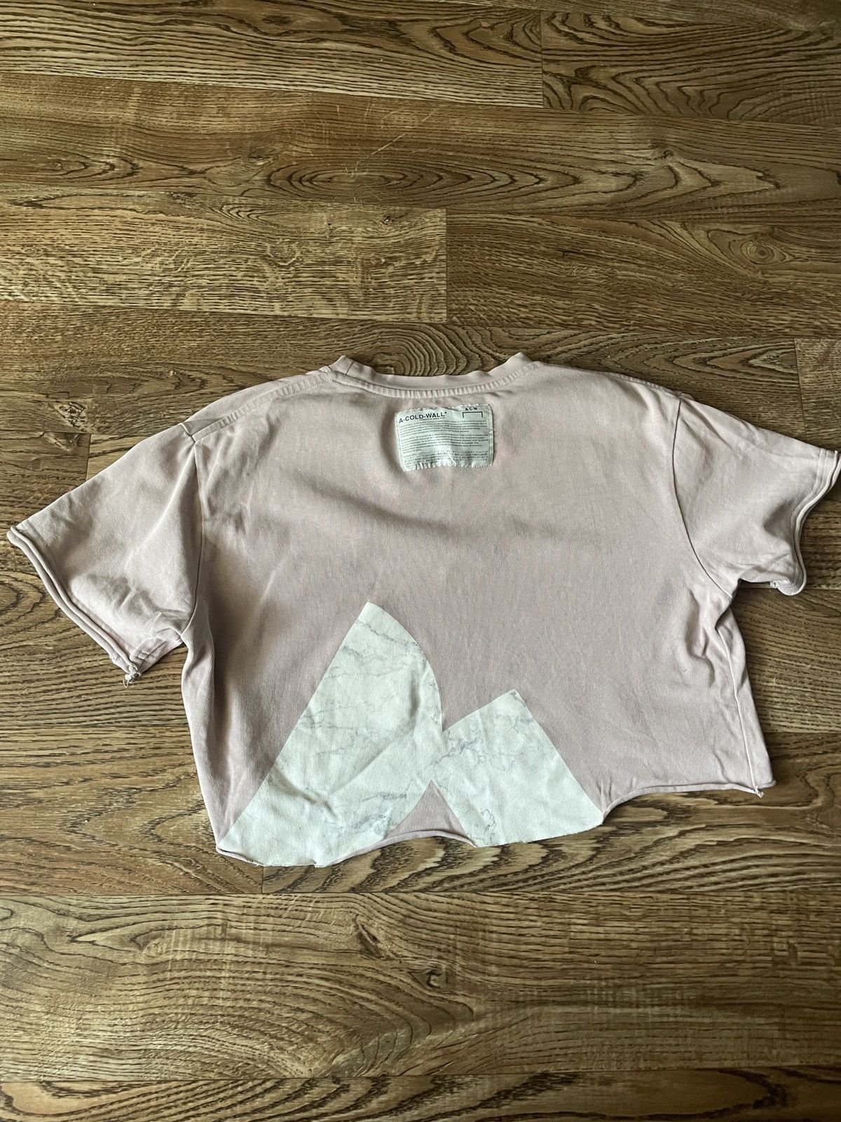 A-COLD-WALL* A Cold Wall Logo T-Shirt cropped top Size M / US 6-8 / IT 42-44 - 7 Thumbnail