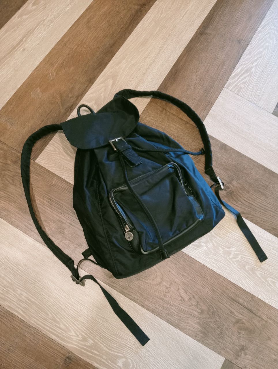 agnes b. AGNES B. VOYAGE VINTAGE BACKPACK - BLACK Size ONE SIZE - 9 Thumbnail