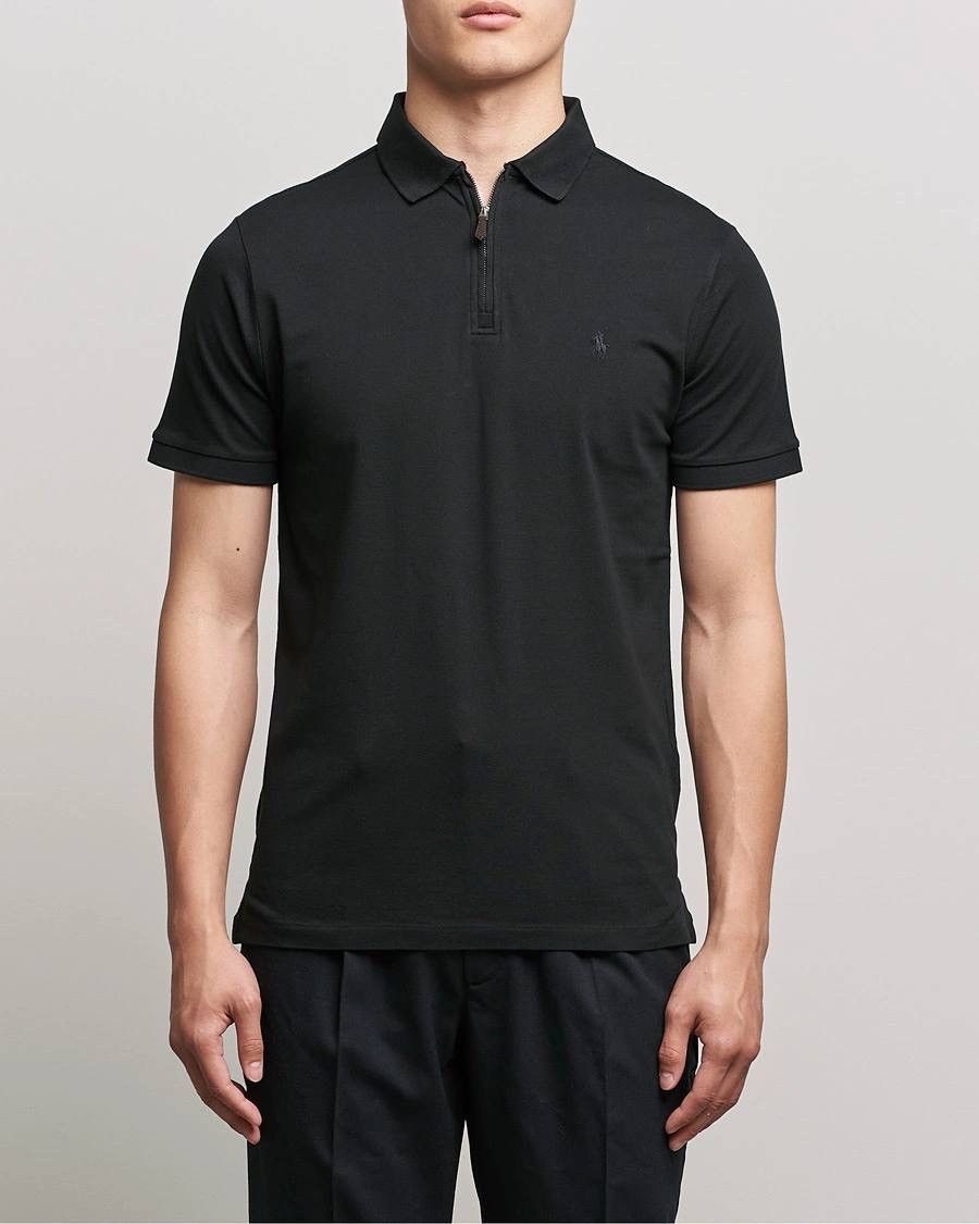 Polo Ralph Lauren Polo Ralph Lauren Quarter Zip Polo Shirt Black Mens 2XL Size US XXL / EU 58 / 5 - 1 Thumbnail
