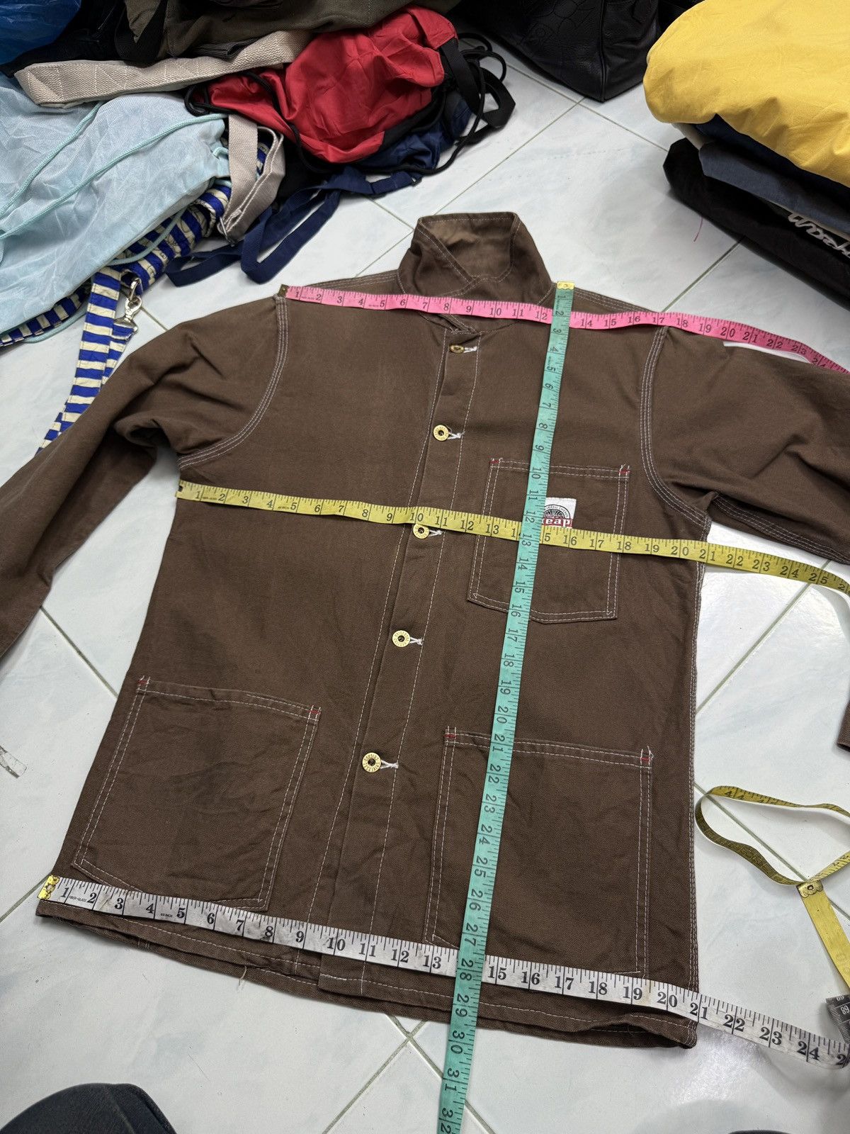 Universal Overall Chicago 🔥🔥💥STEALS VTG UNIVERSAL CHICAGO CHORE JACKET Size US S / EU 44-46 / 1 - 15 Thumbnail