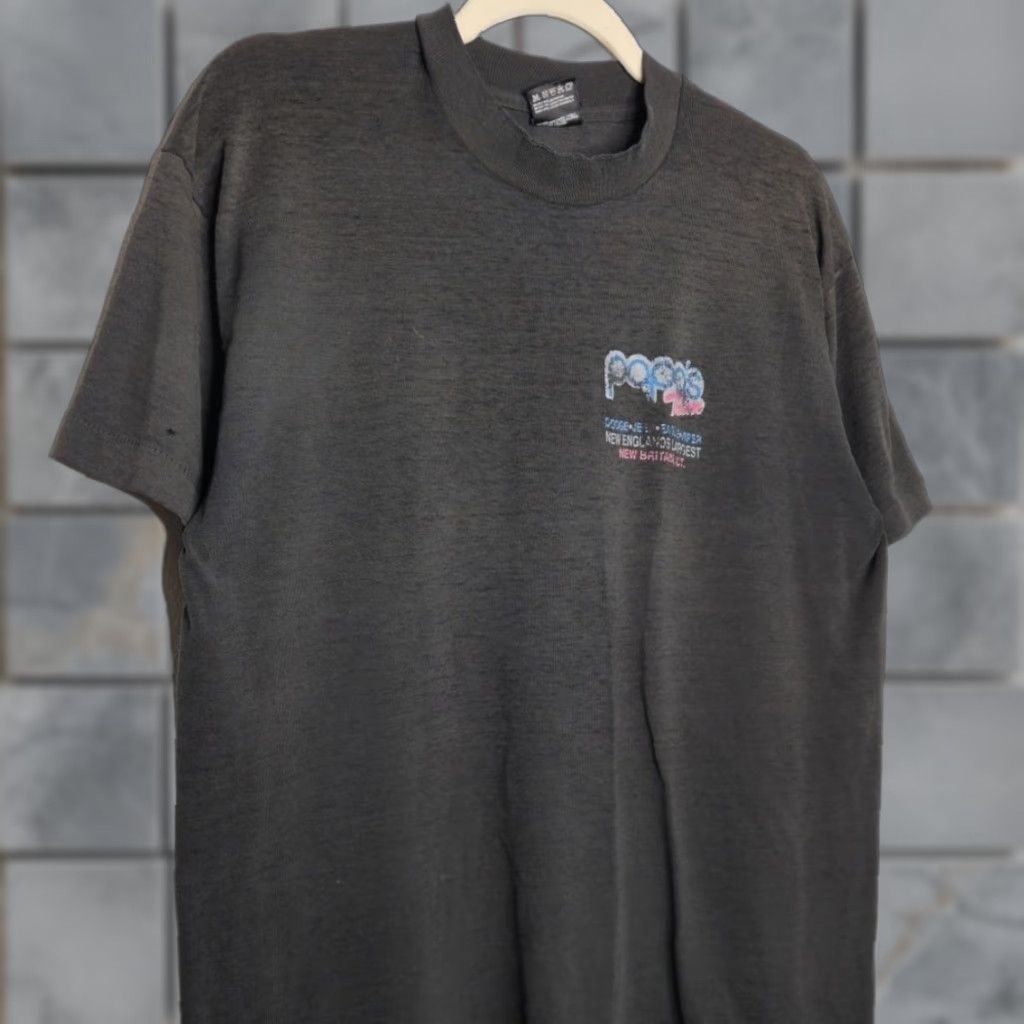 Fruit Of The Loom VINTAGE Burnout Worn Distressed Jeep Dodge Eagle Viper Car Dealership Black Shir Unisex Adults L Black Shirt 90s Grunge Car Theme Size US L / EU 52-54 / 3 - 1 Thumbnail