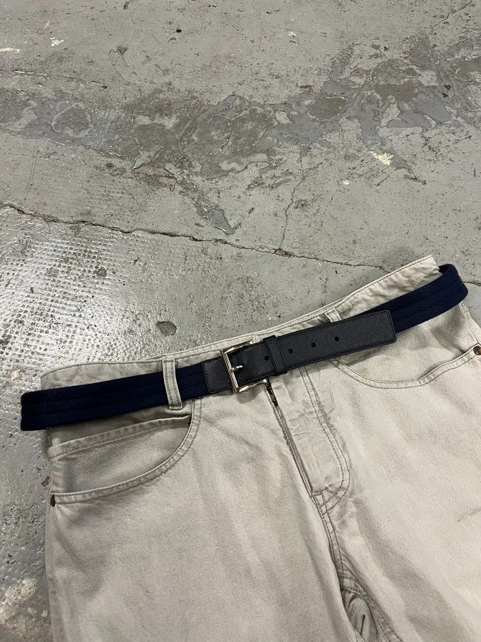 Prada Prada Hybrid Navy Belt Size ONE SIZE - 3 Thumbnail