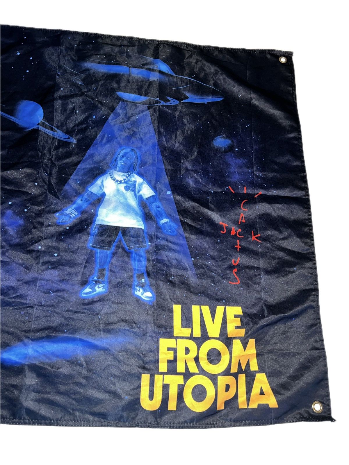 Travis Scott Travis Scott Mcdonald's Live from Utopia Flag Size ONE SIZE - 3 Thumbnail