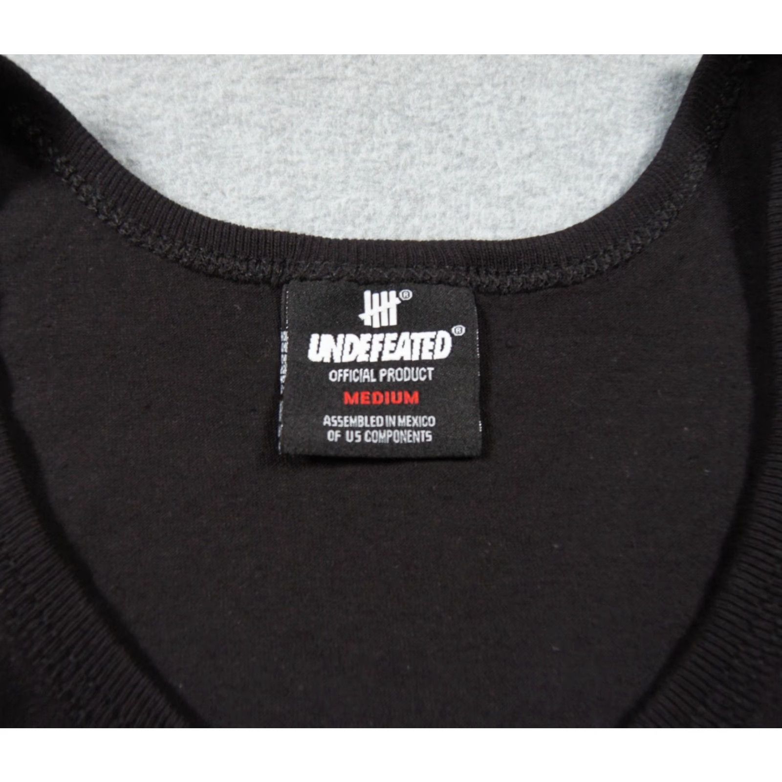 Undefeated Undefeated Shirt Mens Medium Black Tank Top Sleeveless Graphic Tee Streetwear VINTAGE? (no) Size US M / EU 48-50 / 2 - 5 Thumbnail