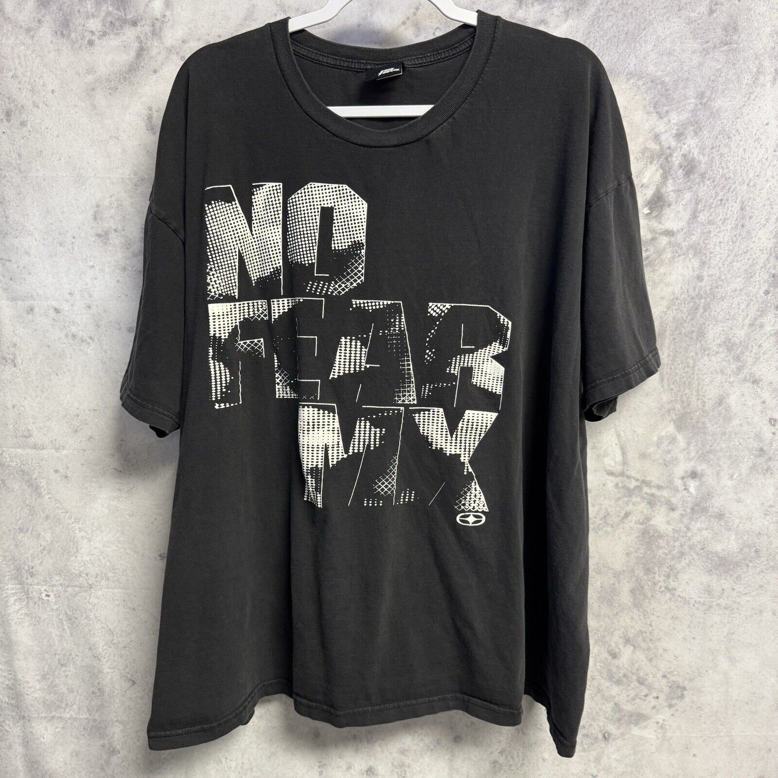 No Fear × Vintage Vintage Y2K No Fear T Shirt Mens 2XL Black Short Sleeve Grun Size US XXL / EU 58 / 5 - 1 Thumbnail