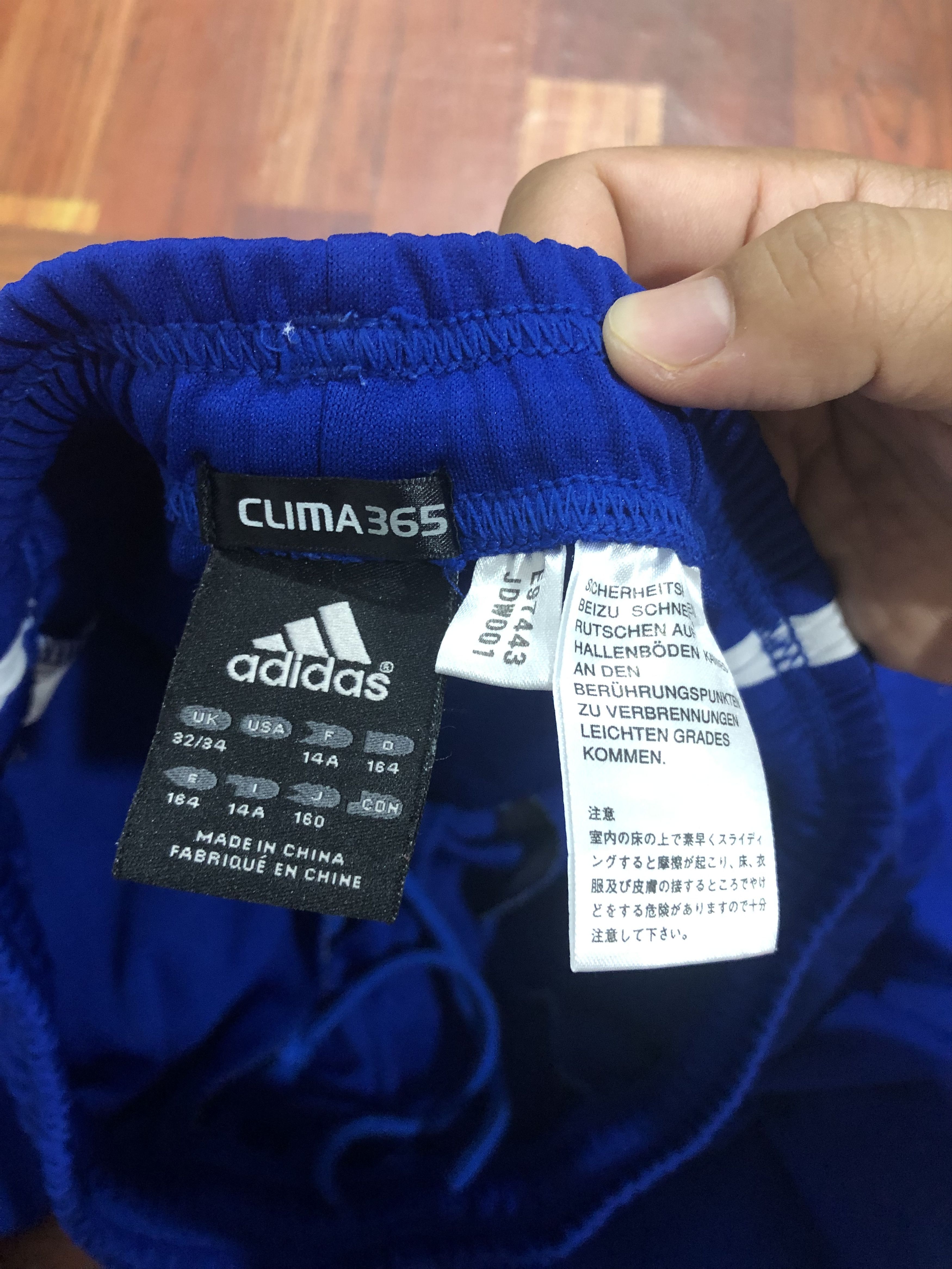 Adidas Adidas Clima365 Y2K Track Pants Blue 3 Stripe Small Size US 30 / EU 46 - 8 Thumbnail