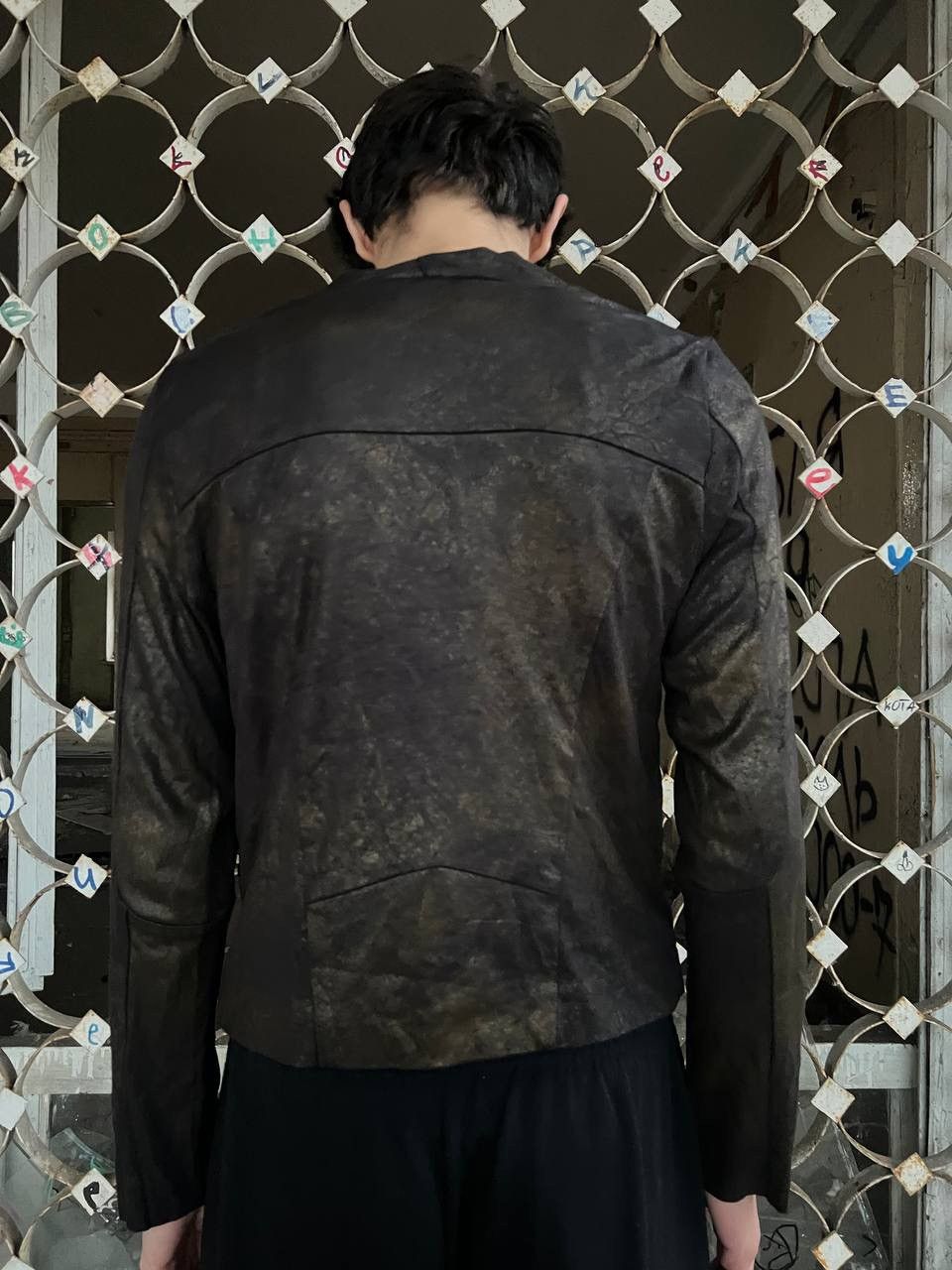 Vintage Vintage Y2K Dark Good Skin Asymmetrical Owens Style Hoodie Size US S / EU 44-46 / 1 - 4 Thumbnail