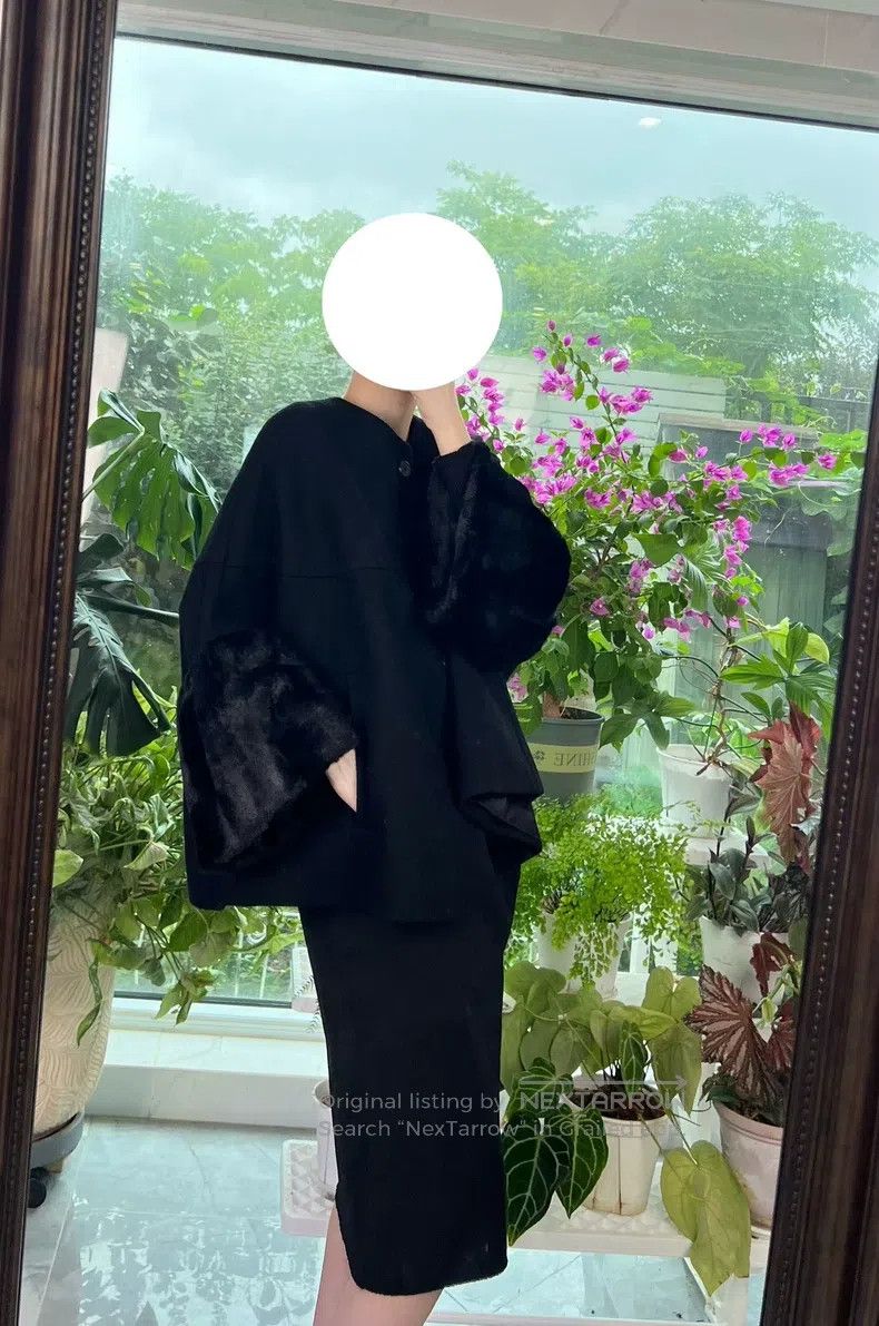 Dries Van Noten Dries Van Noten Wool Cape Coat Size US S / EU 44-46 / 1 - 8 Thumbnail