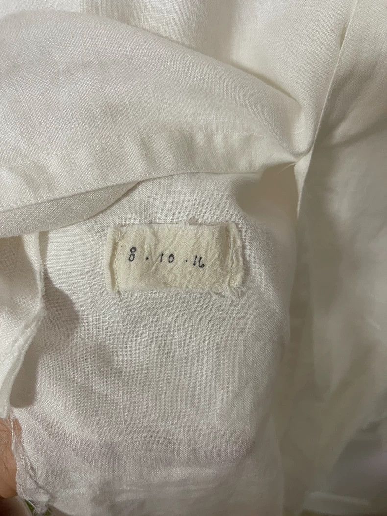 Greg Lauren greg lauren Cotton and linen shirt long style 2506-Nextarro Size US L / EU 52-54 / 3 - 6 Thumbnail