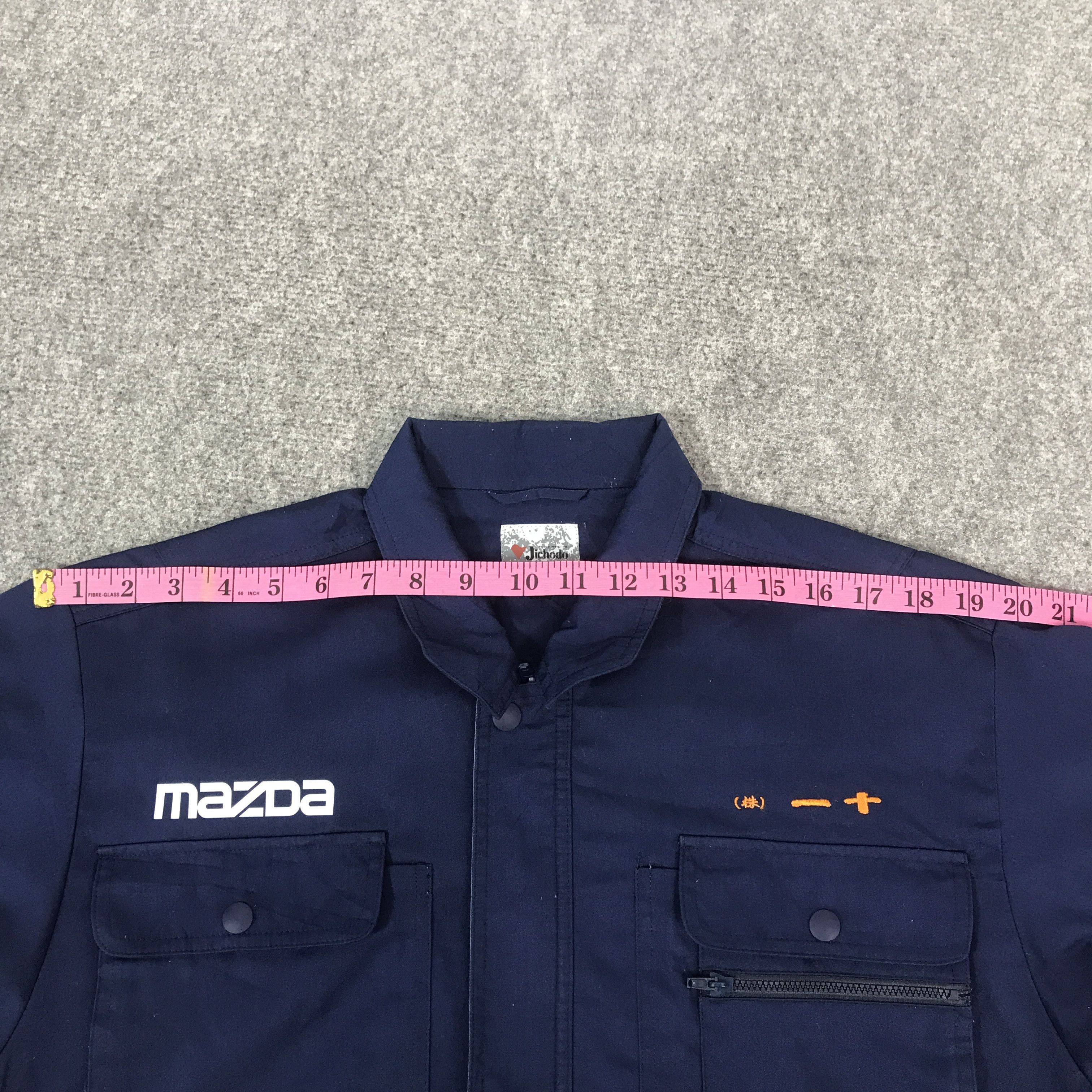 Japanese Brand Vtg mazda motorsport navy custom jacket K70B7 Size US L / EU 52-54 / 3 - 6 Thumbnail