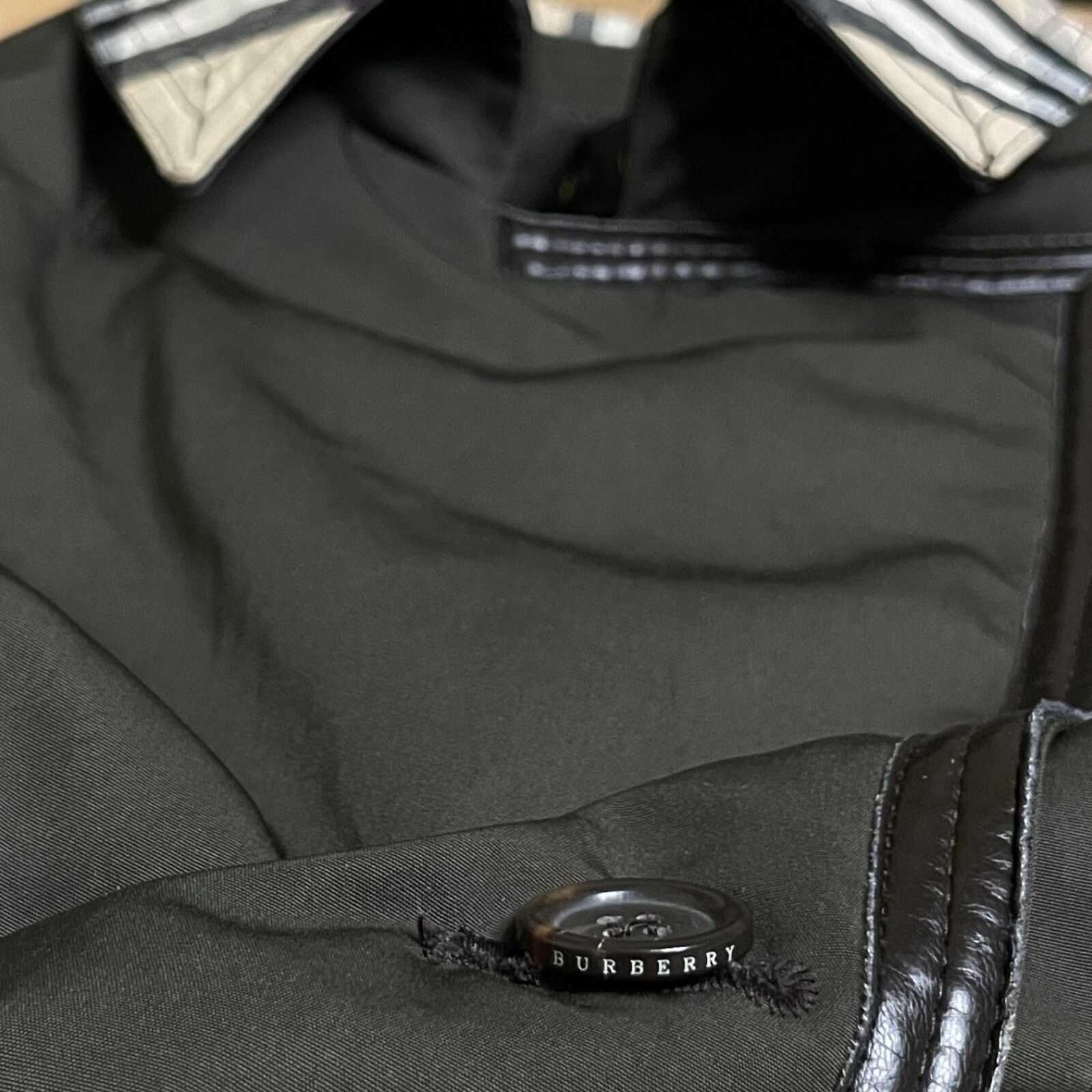 Burberry BURBERRY LONDON TRENCH coat Nova Check Belted GREEN OLIVE Size M / US 6-8 / IT 42-44 - 13 Thumbnail