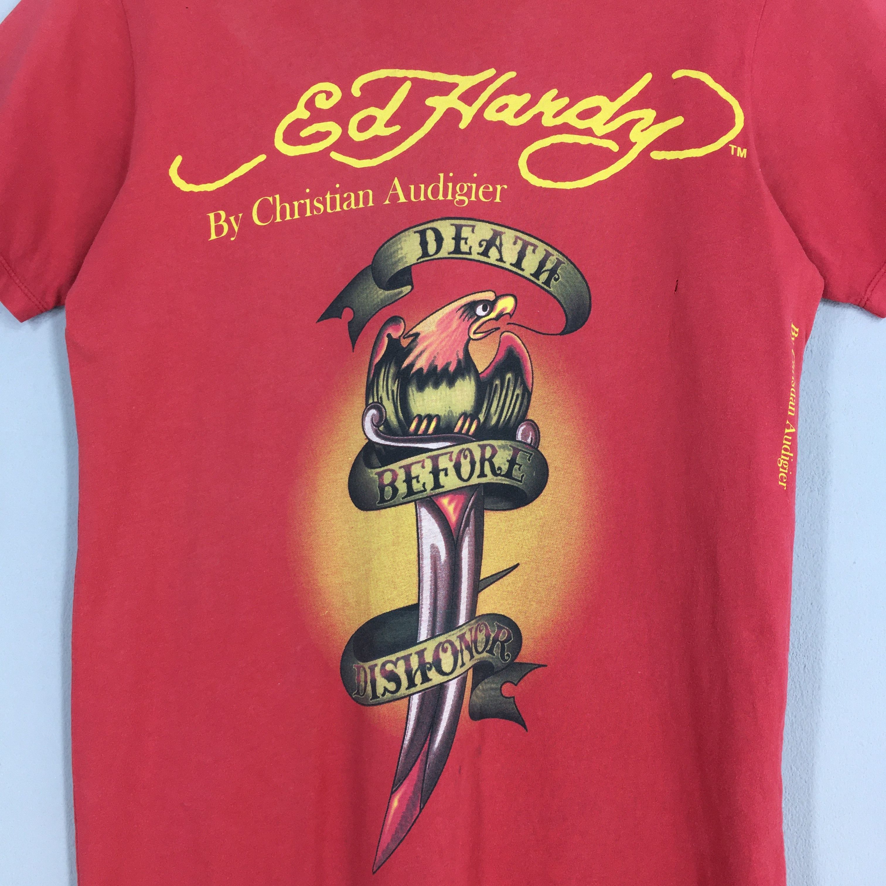 Christian Audigier × Ed Hardy × Vintage Vintage Y2K Don Ed Hardy By Christian Audiegier Tattoo Size US M / EU 48-50 / 2 - 6 Thumbnail