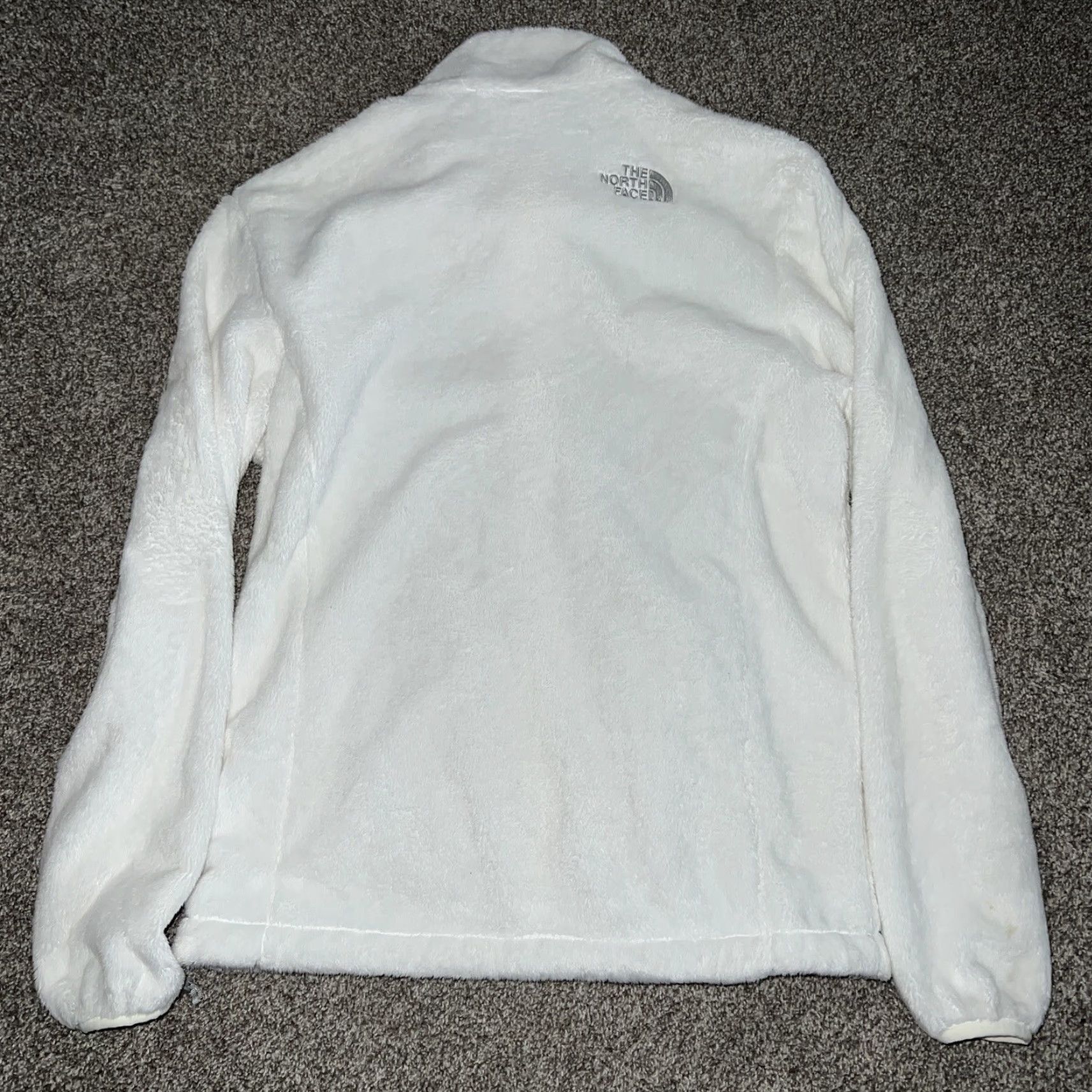 The North Face The North Face White Full Zip Fleece Jacket Womens Size S Size S / US 4 / IT 40 - 4 Thumbnail