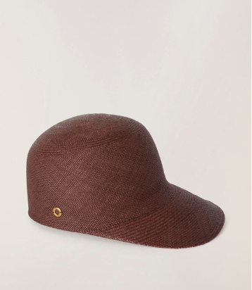 Loro Piana o1srvl11e0424 / Size: L / Egle Baseball Cap in Walnut Size ONE SIZE - 1 Thumbnail