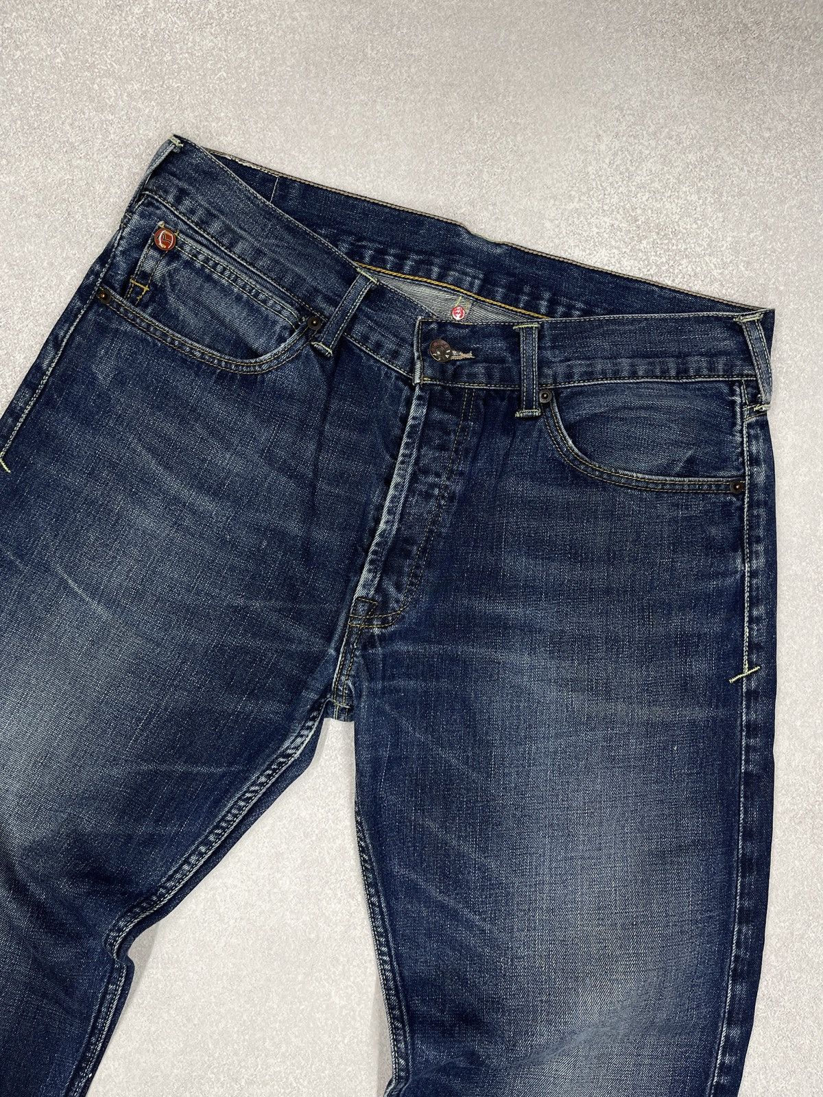 Evisu Vintage Evisu x Puma Denim Jeans Blue Collaboration Japanese Size US 36 / EU 52 - 8 Thumbnail