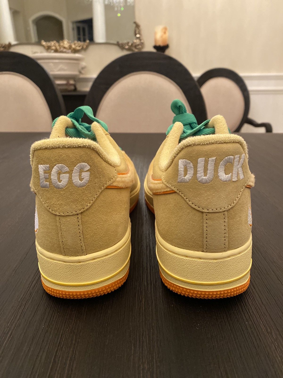 Nike Nike Air Force 1 DOAF Oregon Ducks “Duck Or Egg” PE Size US 10 / EU 43 - 5 Thumbnail