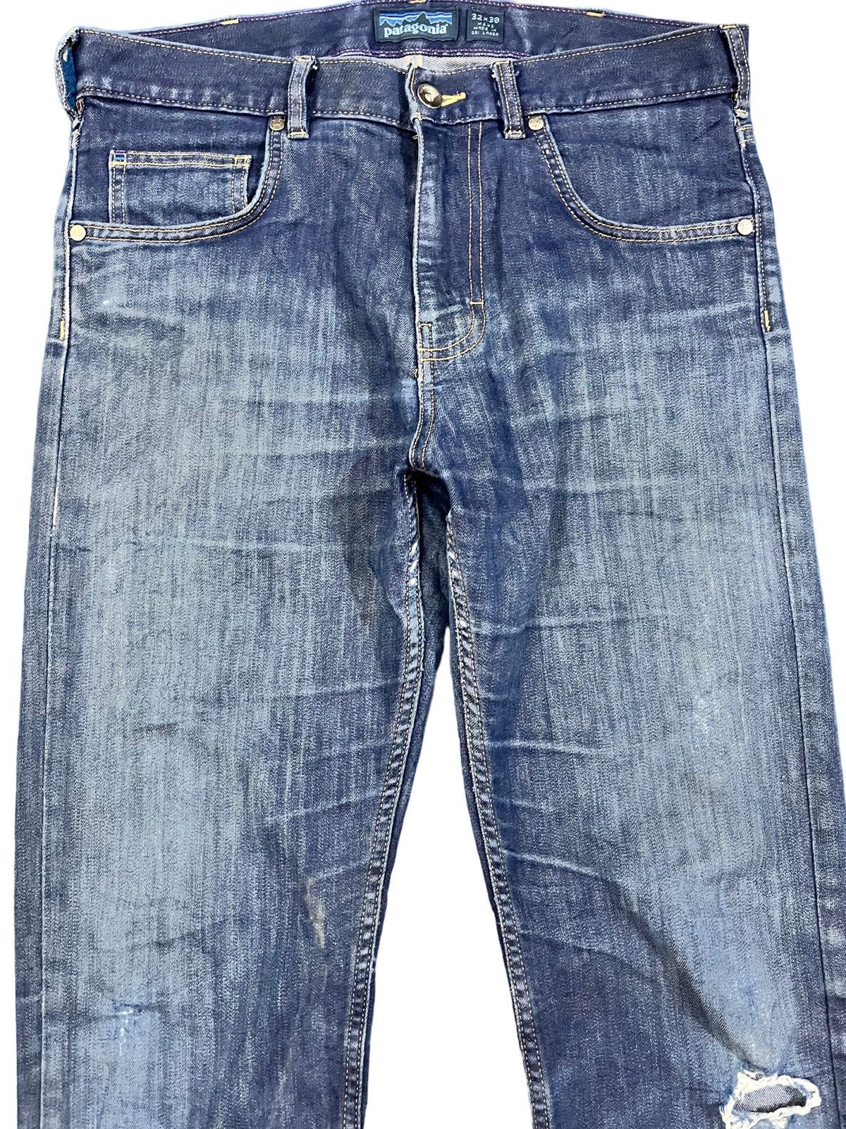 Patagonia Vintage Patagonia Distressed Denim Size US 32 / EU 48 - 2 Thumbnail
