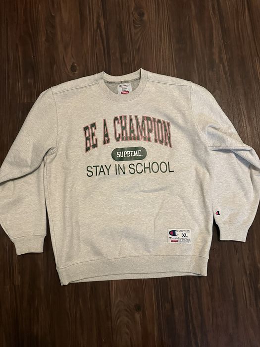 Supreme Supreme x Champion Crewneck | Grailed