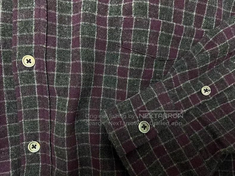 Our Legacy Our Legacy Long Sleeve Plaid Shirt Size US M / EU 48-50 / 2 - 8 Thumbnail