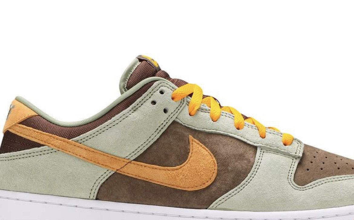 Nike Nike dunk low dusty olive Size US 10 / EU 43 - 3 Thumbnail