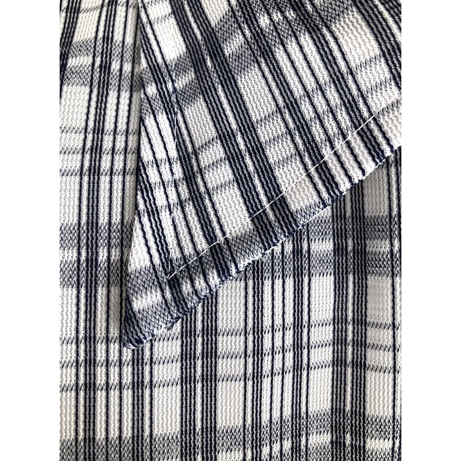 Vintage Cranbrook Plaid Knit Shirt 60s Mens 15.5 EXCELLENT Vintage Short Sleeve Button-Up Black White 1960s Mens B01 Size US L / EU 52-54 / 3 - 3 Thumbnail