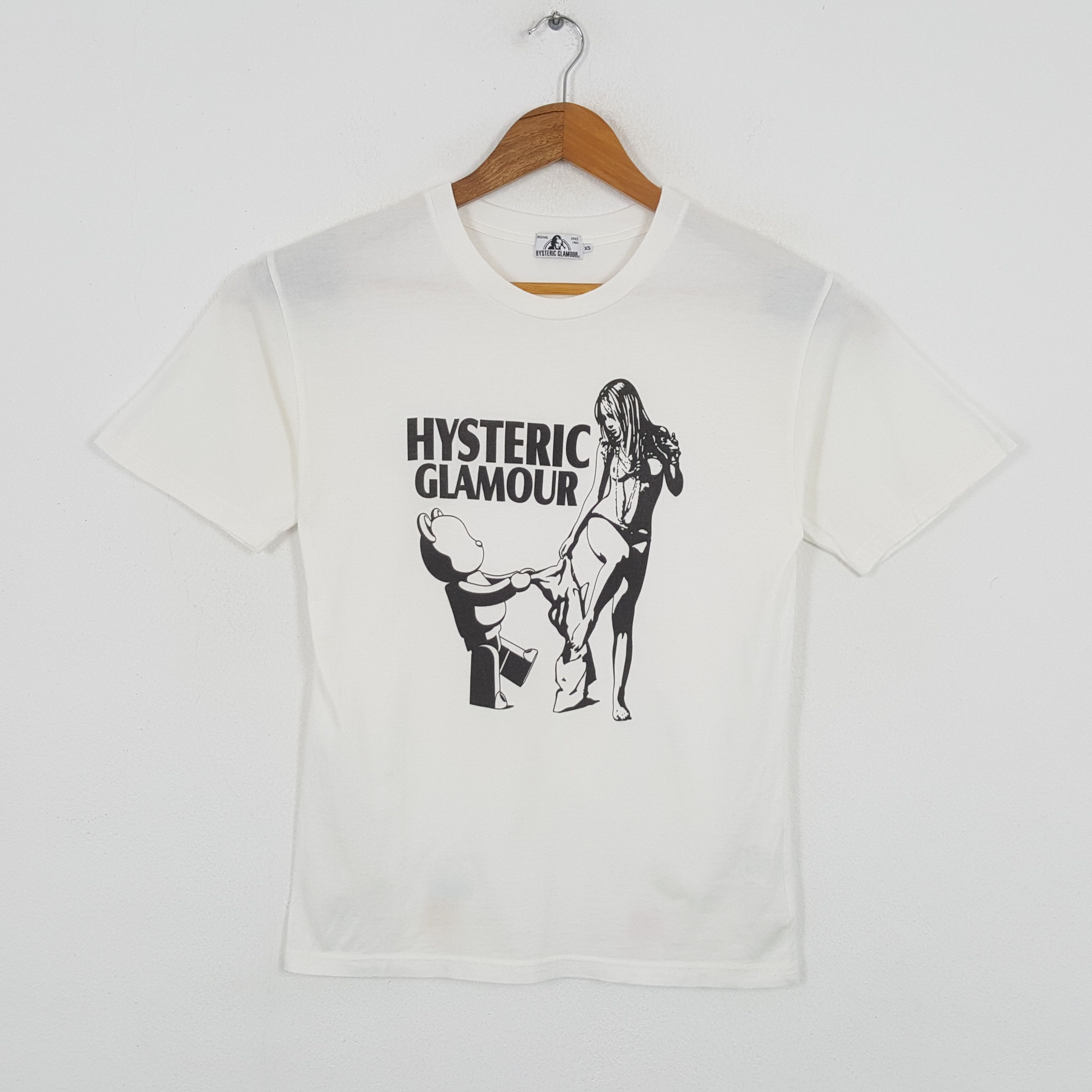 Hysteric Glamour × Japanese Brand × Vintage Vintage HYSTERIC GLAMOUR Japanese Fashion Brand T-Shirts Size US S / EU 44-46 / 1 - 1 Thumbnail
