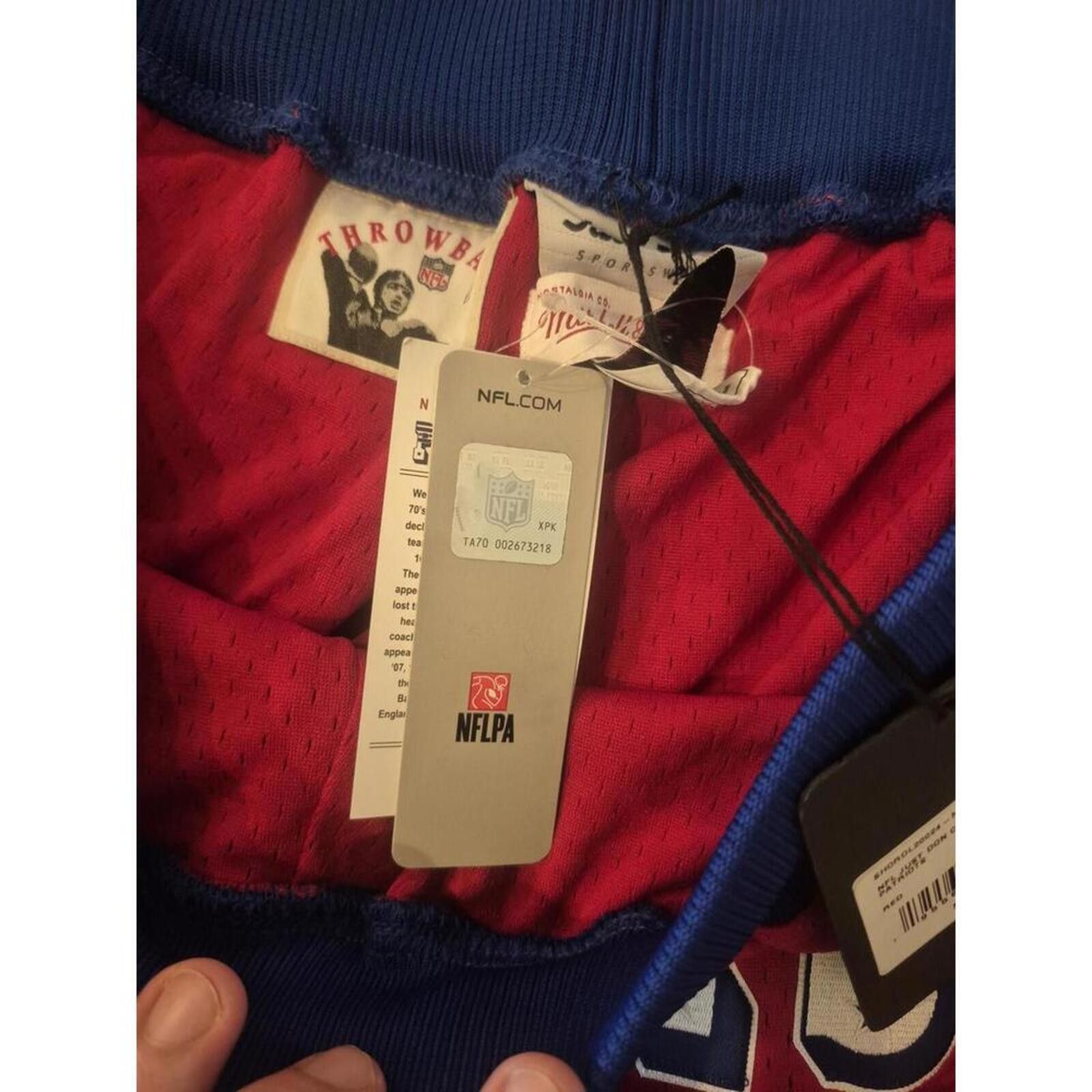 Just Don Just Don x Mitchell & Ness New England Patriots Shorts Small Size US 30 / EU 46 - 6 Thumbnail