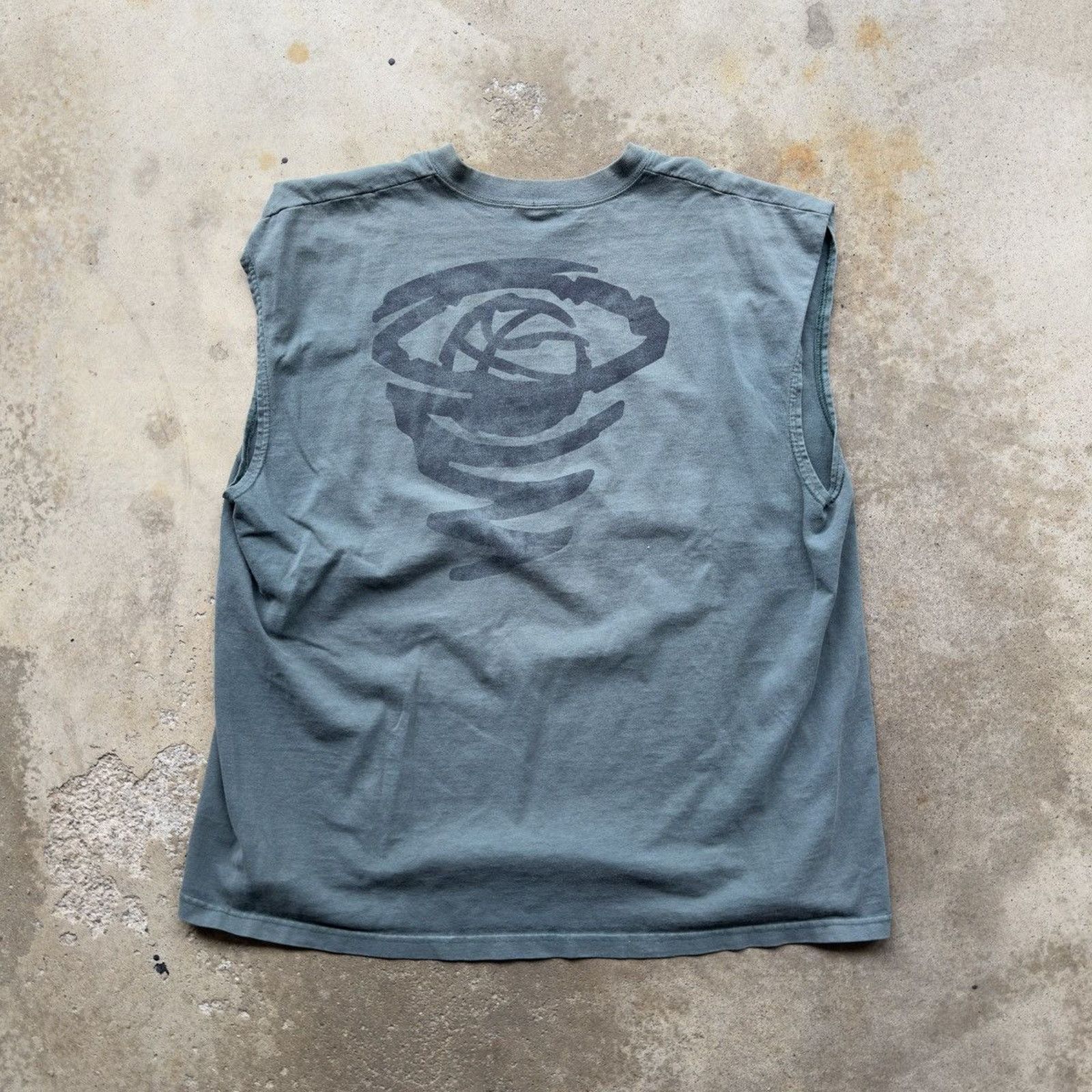 Nike Faded Nike Basketball Cut Off Tank Size US XL / EU 56 / 4 - 1 Thumbnail