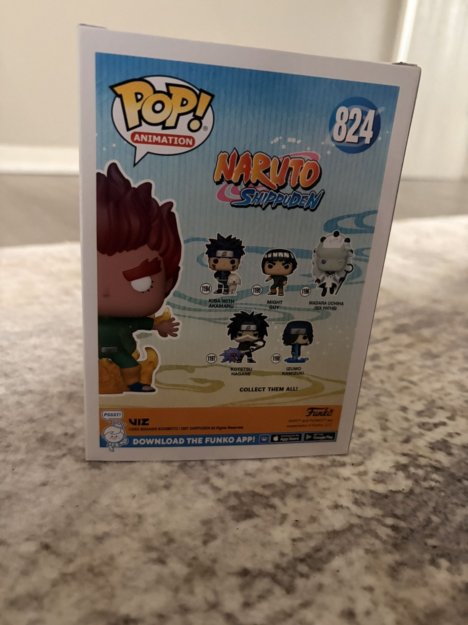 Other Naruto Might Guy Eight Inner Gates Funko Pop Size ONE SIZE - 3 Thumbnail
